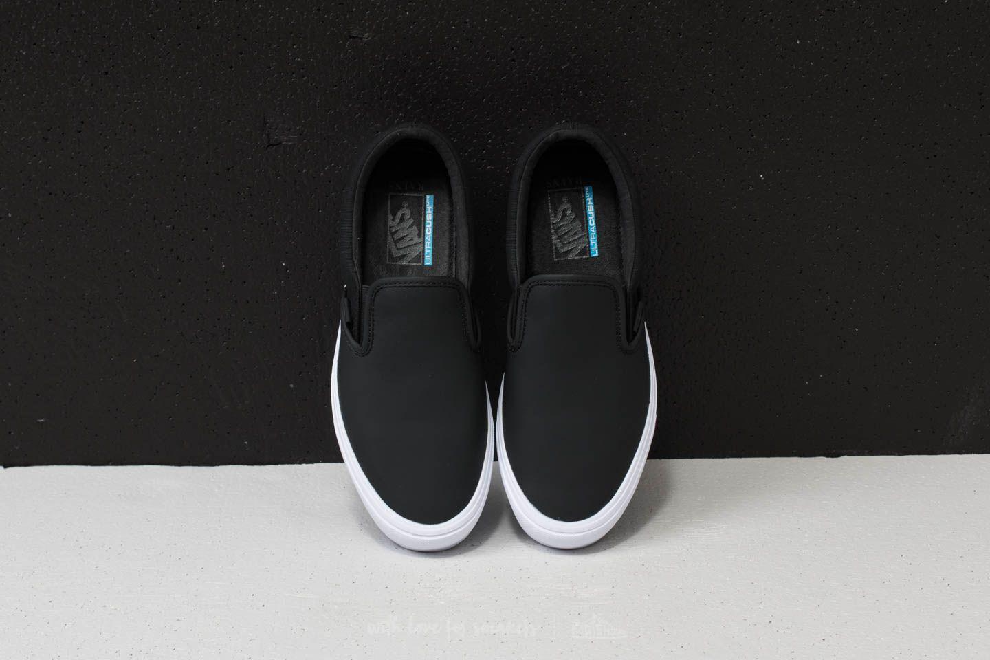 vans slip on lite leather