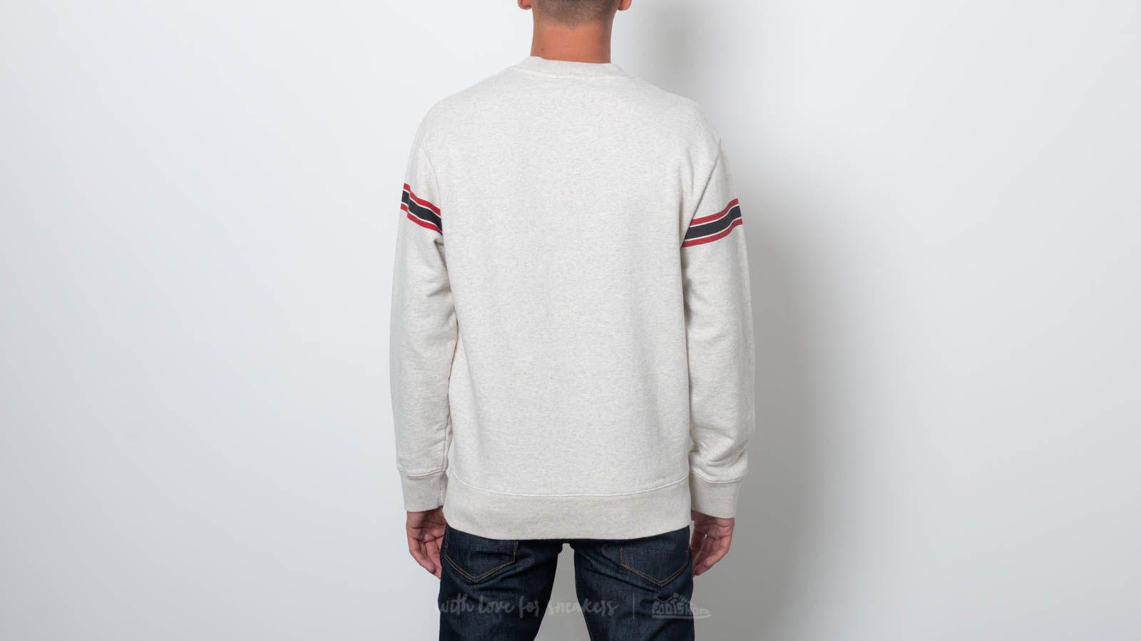 Download Maison Kitsuné Cotton Striped Fox Sweatshirt Melange for ...