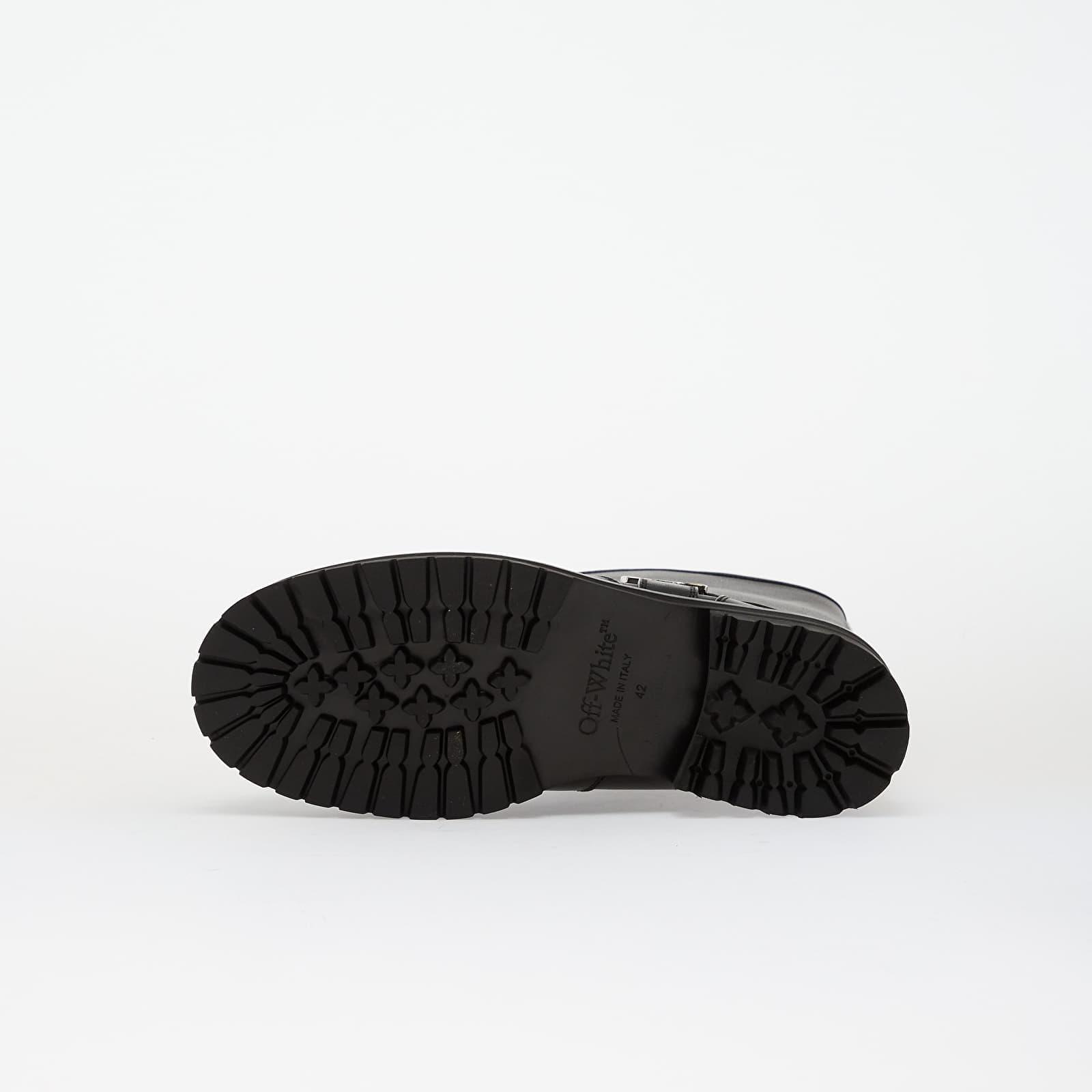 Off-White Boots Black/Blue Size 42 Fendi Black Nylon and Leather Hiking Boots Size 42 IT main image 4