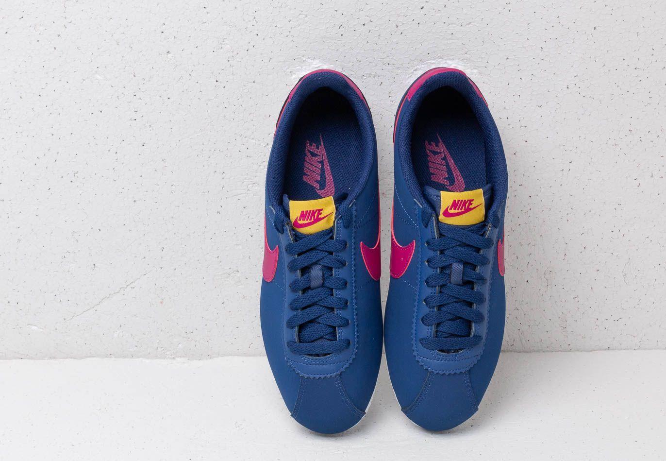 nike cortez blue void