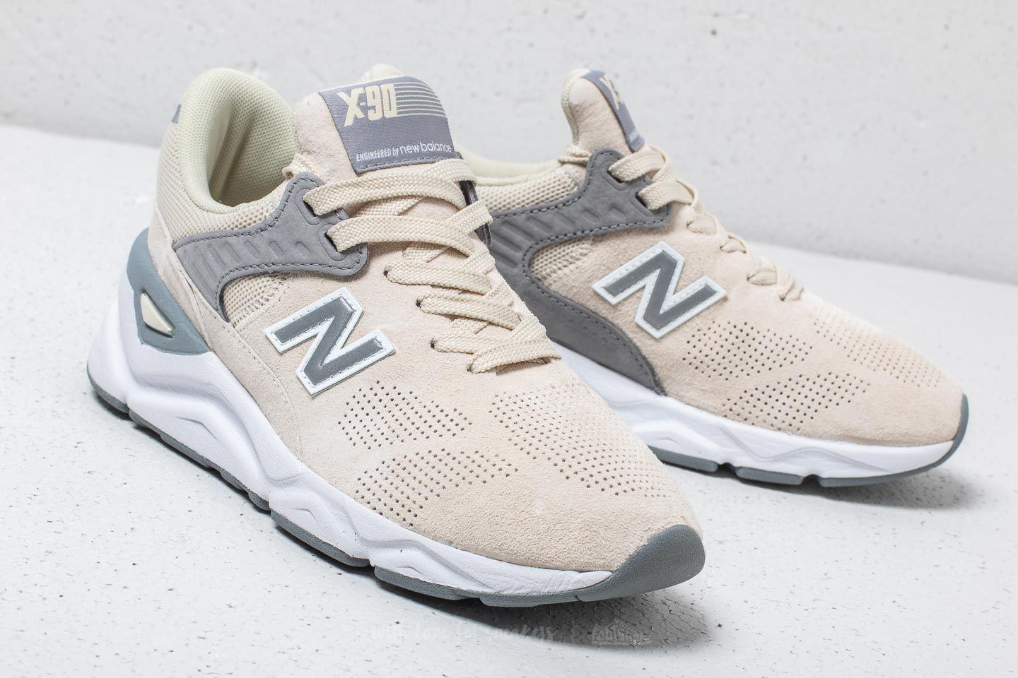 new balance x 90 beige