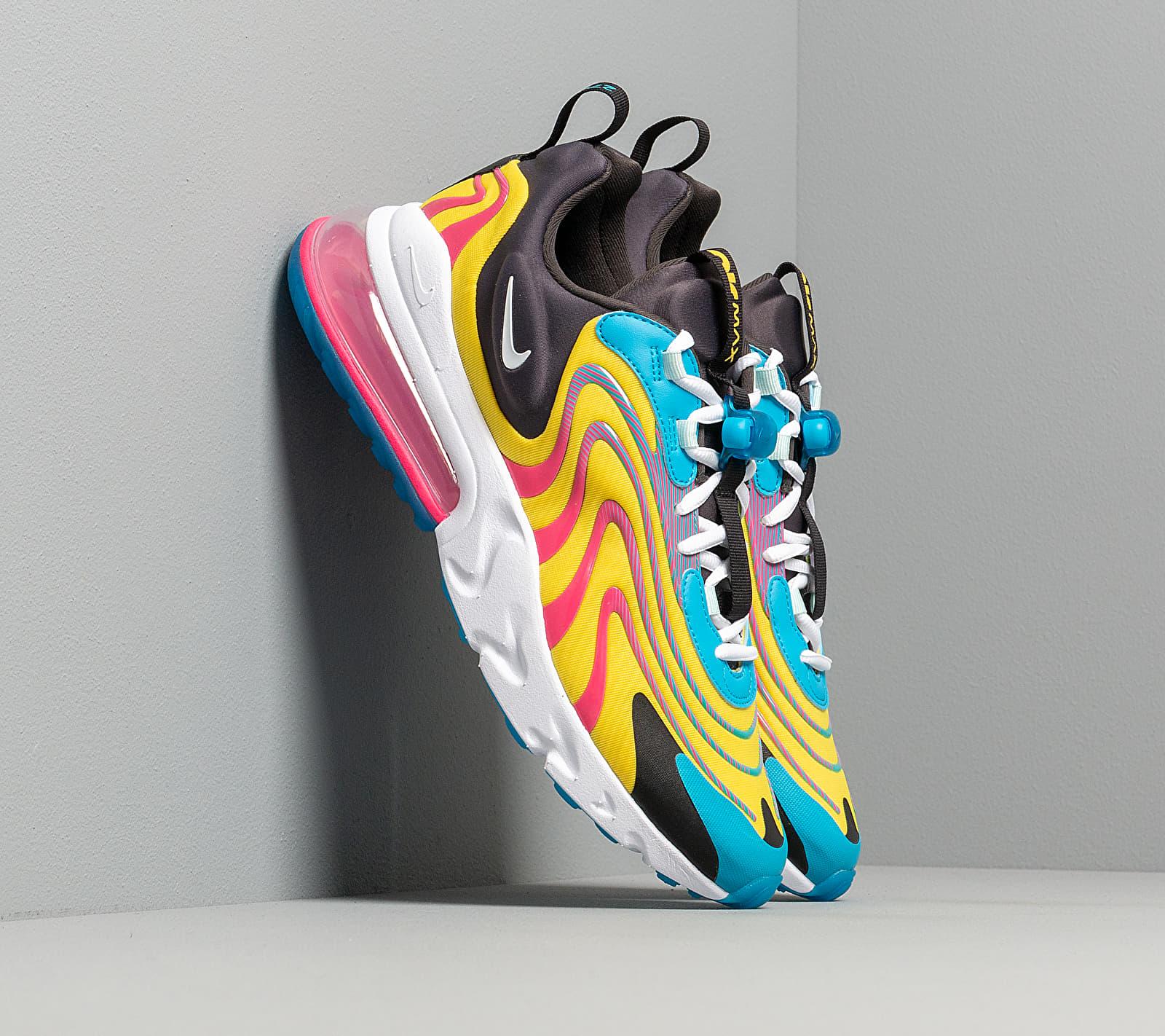 Nike Lace Air Max 270 React Eng Shoe In Blue For Men Save 62 Lyst