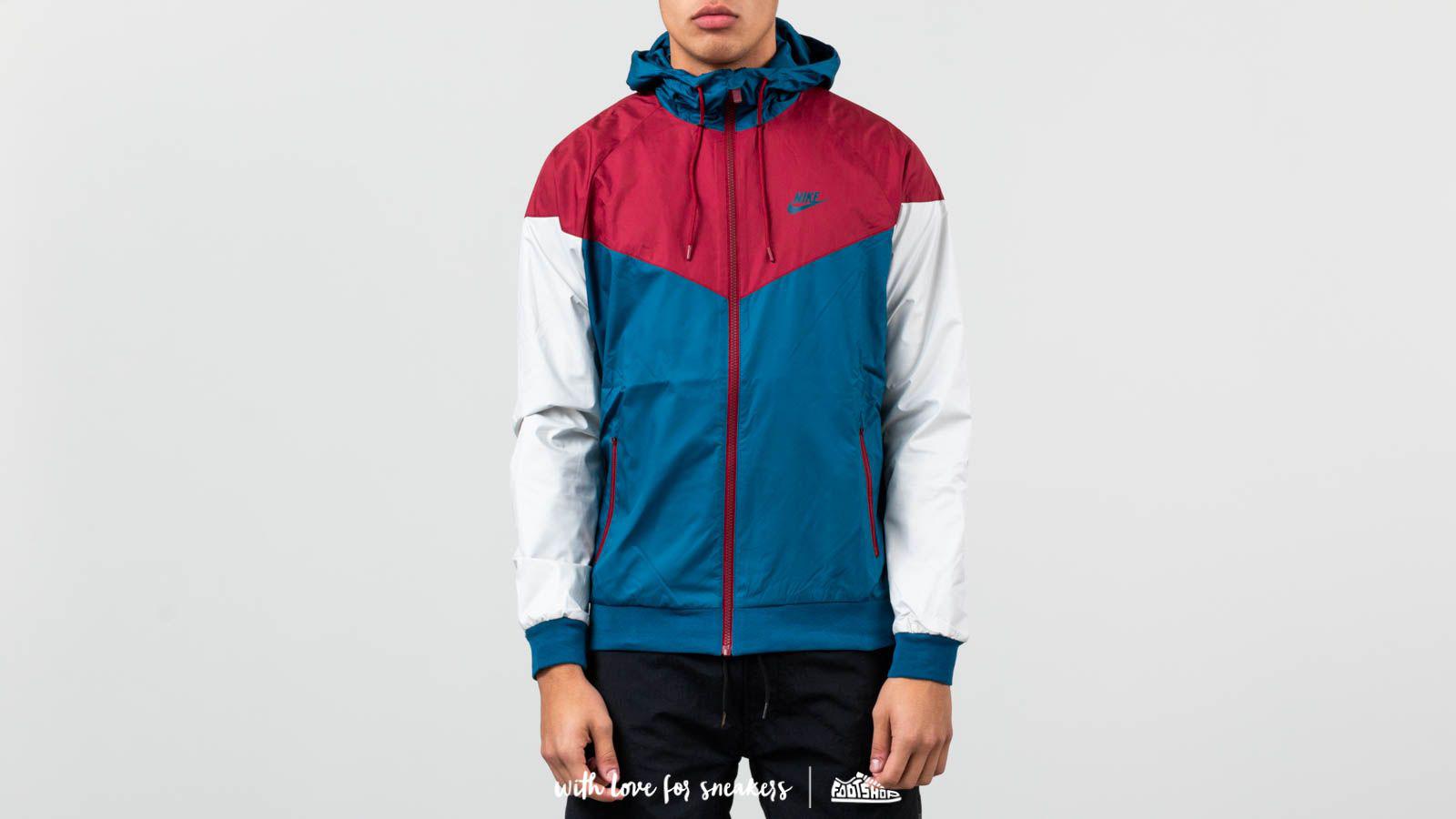 blue nike windrunner jacket