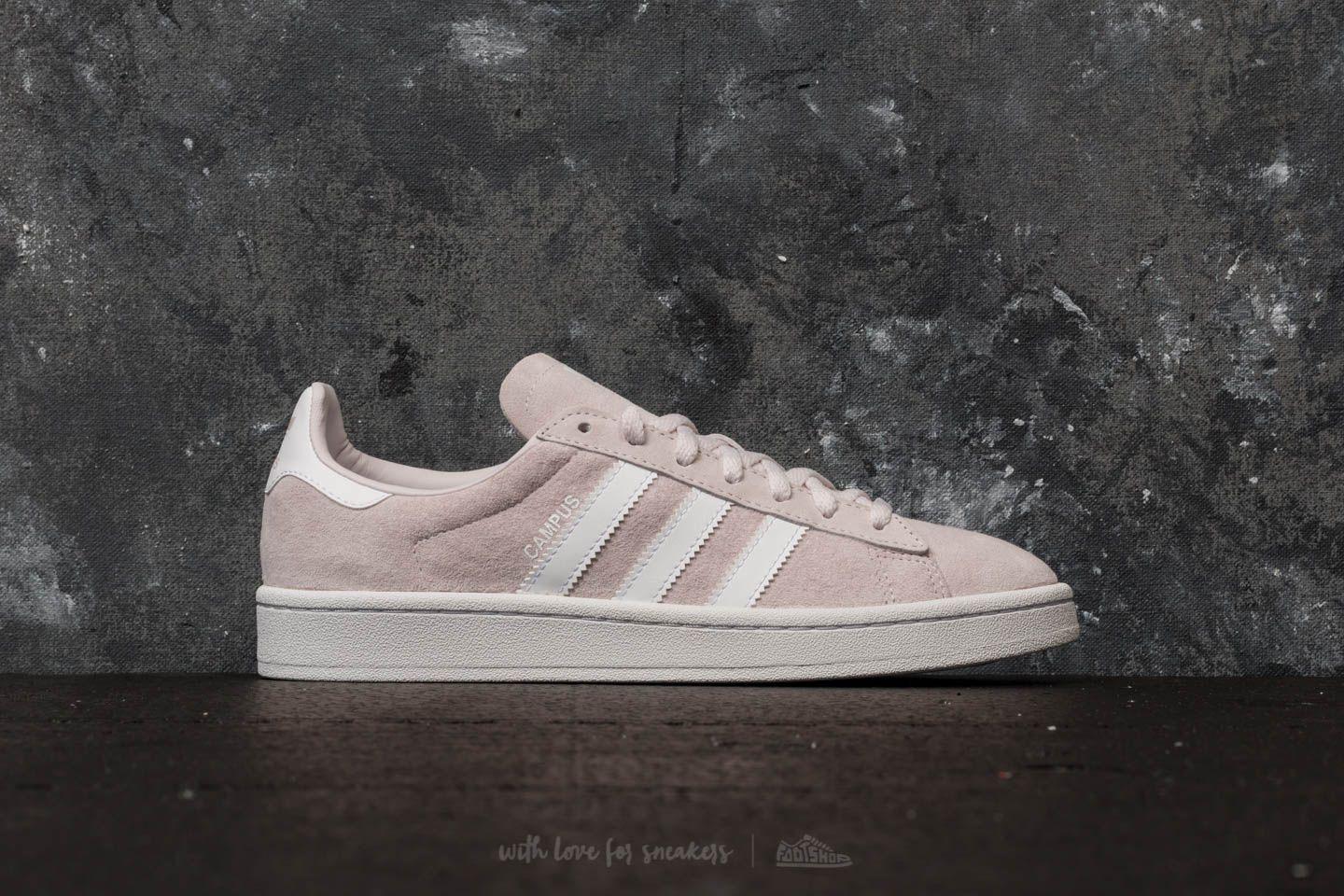 adidas Originals Suede Adidas Campus W Orchid Tint/ Ftw White/ Crystal White  - Lyst