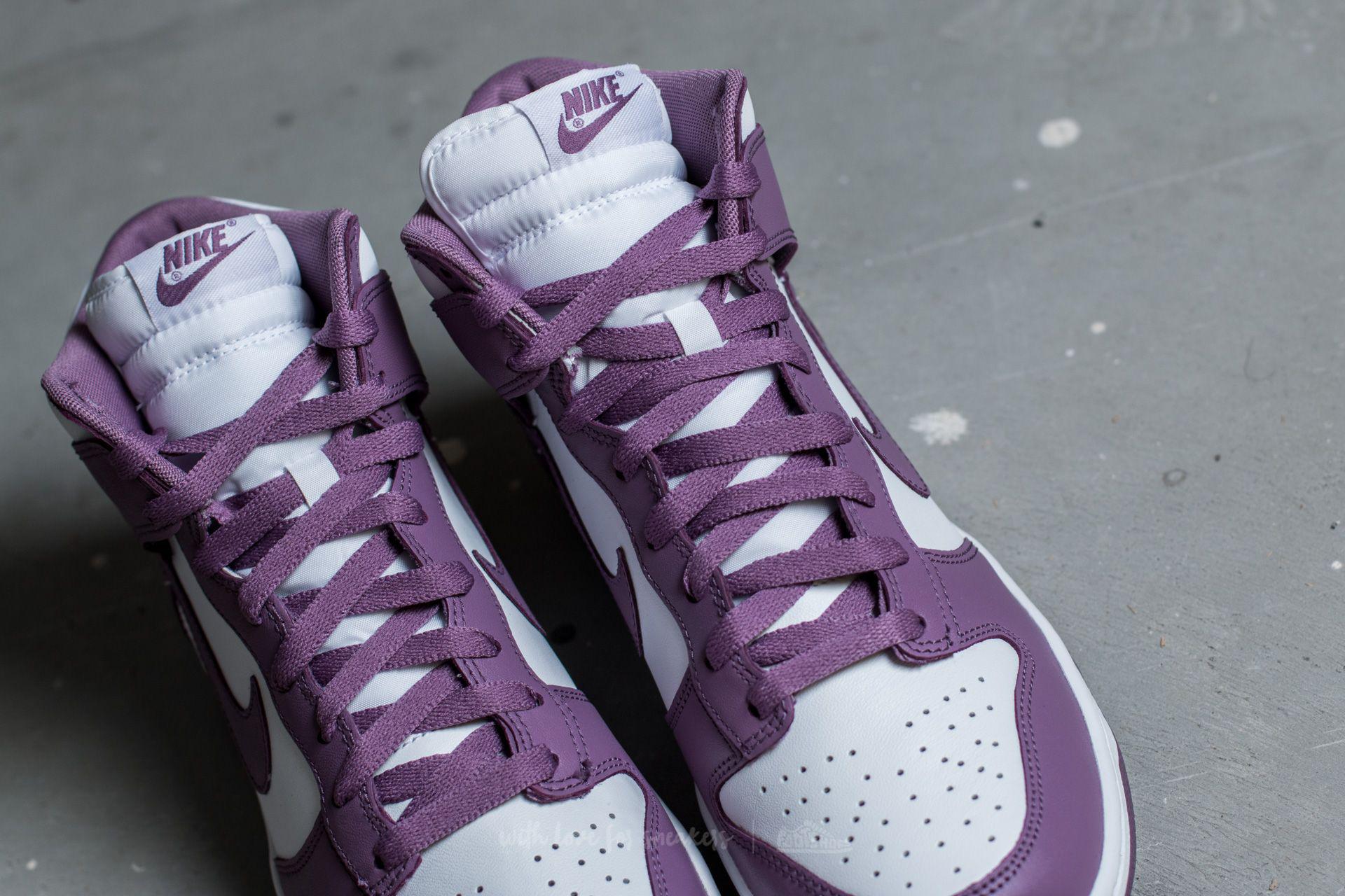 nike sb dunk high violet dust