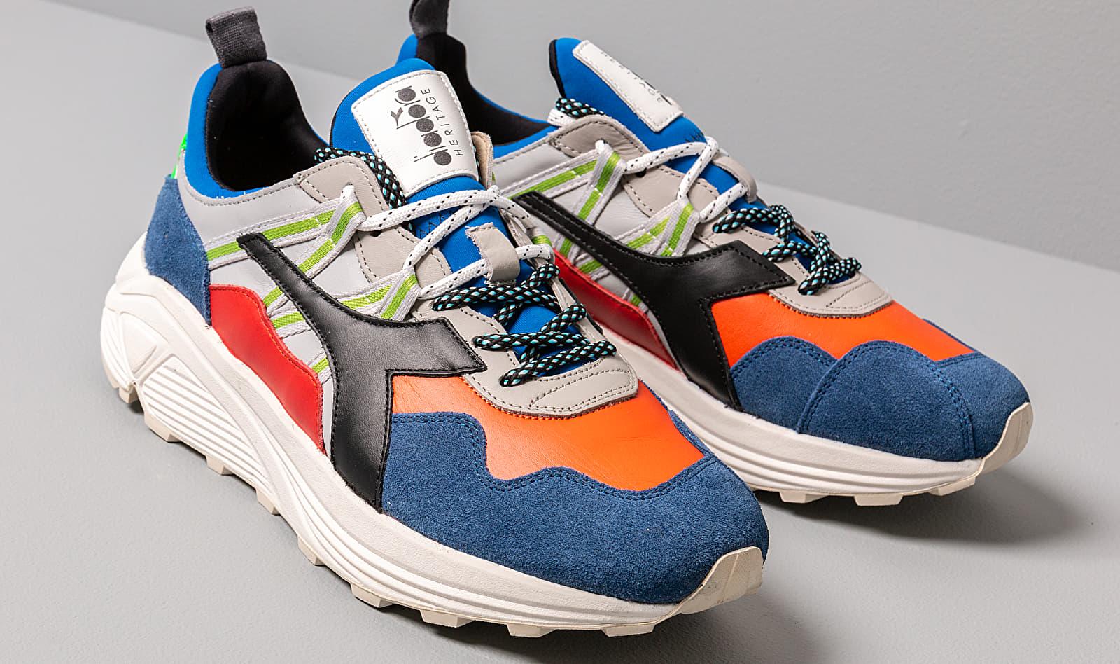 diadora rave leather pop sneakers
