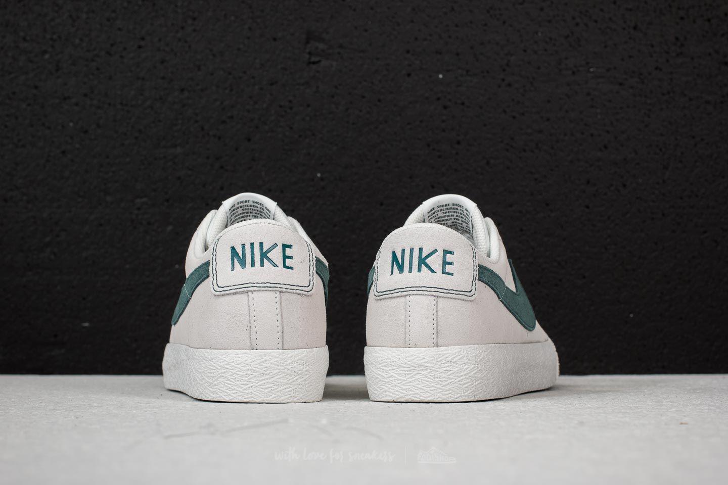 nike sb zoom blazer low summit white deep jungle