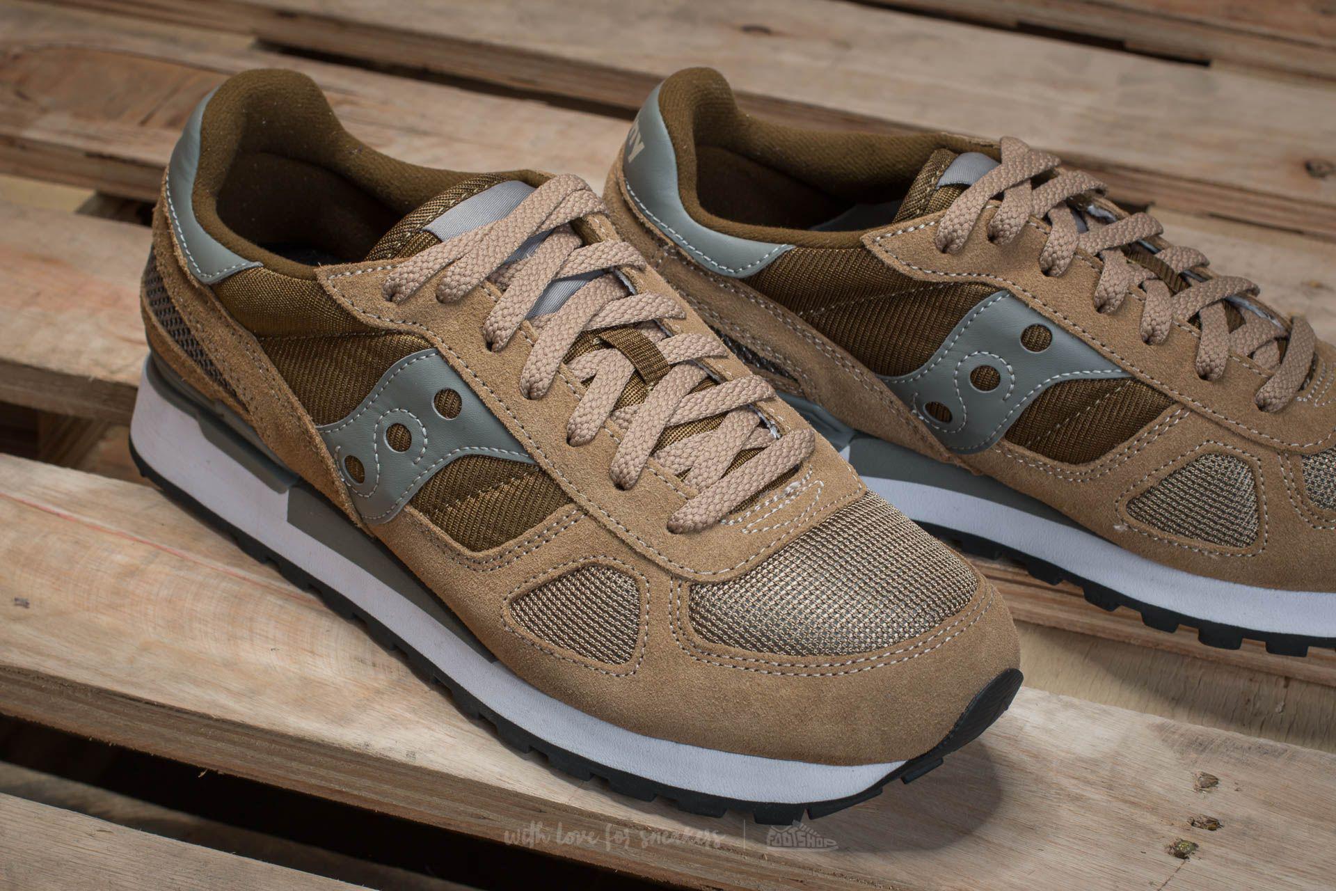 saucony shadow taupe green