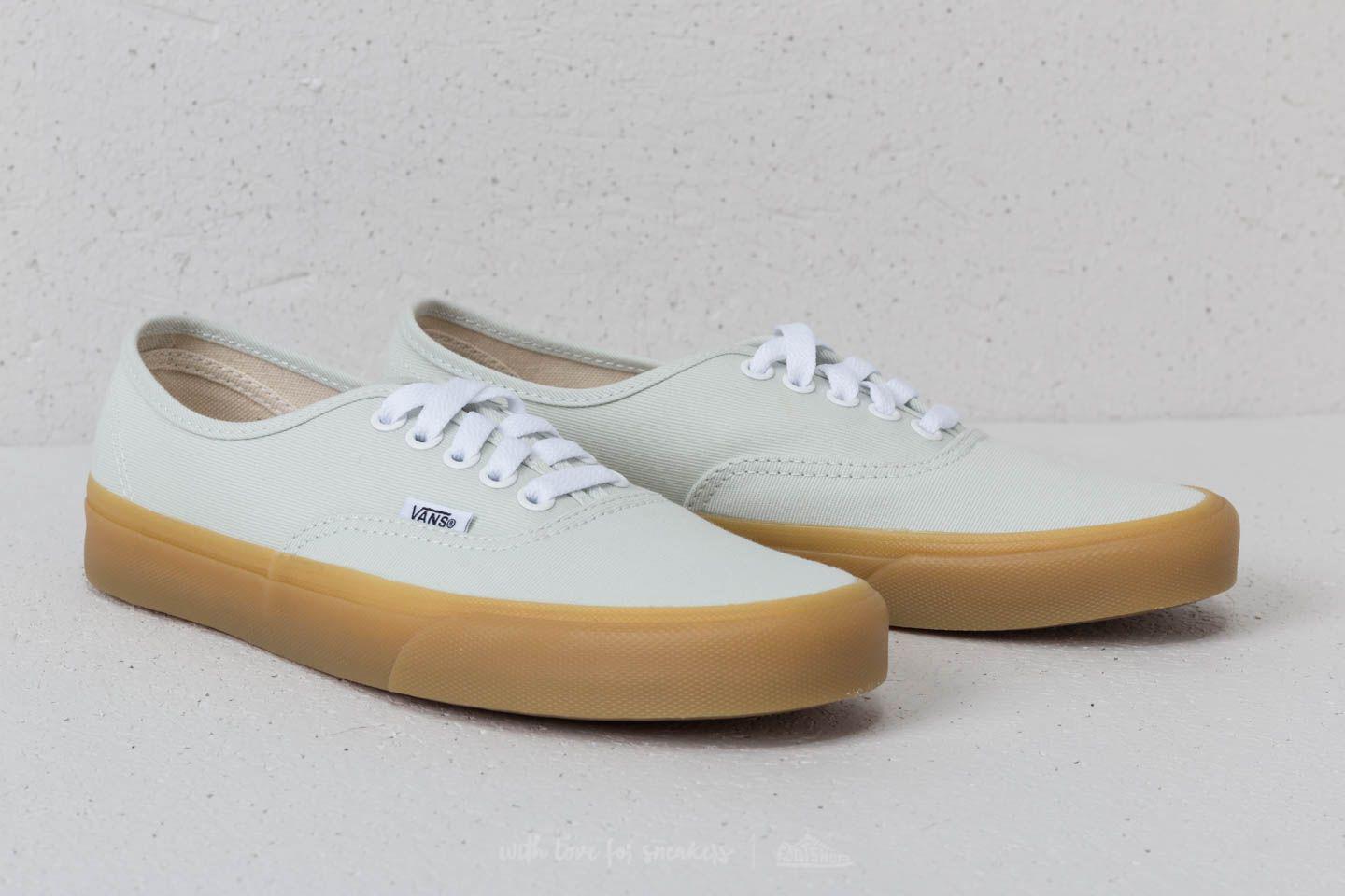 vans authentic blue flower gum