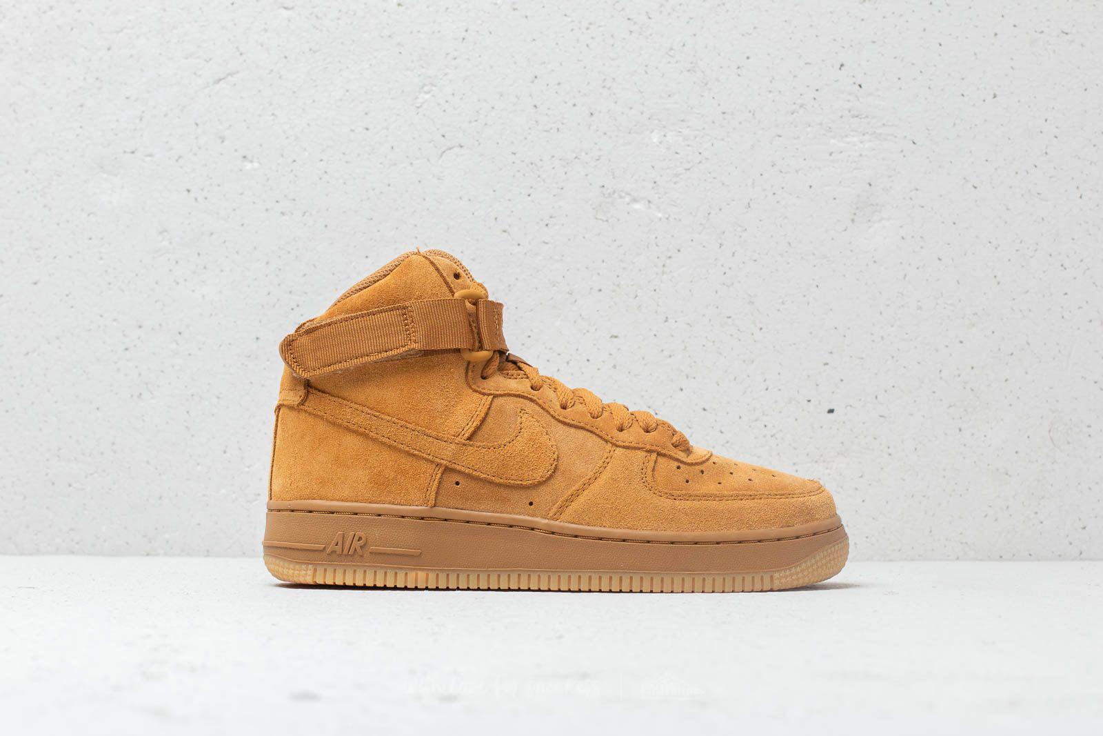 Nike - Boy - GS Air Force 1 Low - Wheat/Gum Light Brown - Nohble