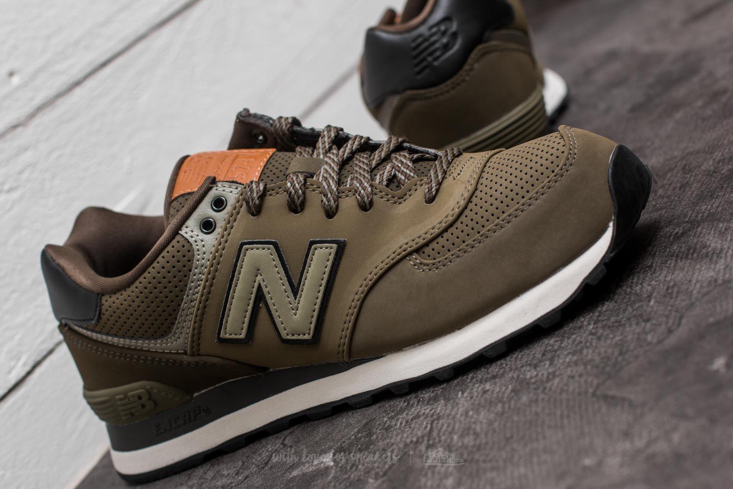 New Balance Rubber 574 Olive for Men - Lyst New Balance Rubber 574 Olive for Men - Lyst