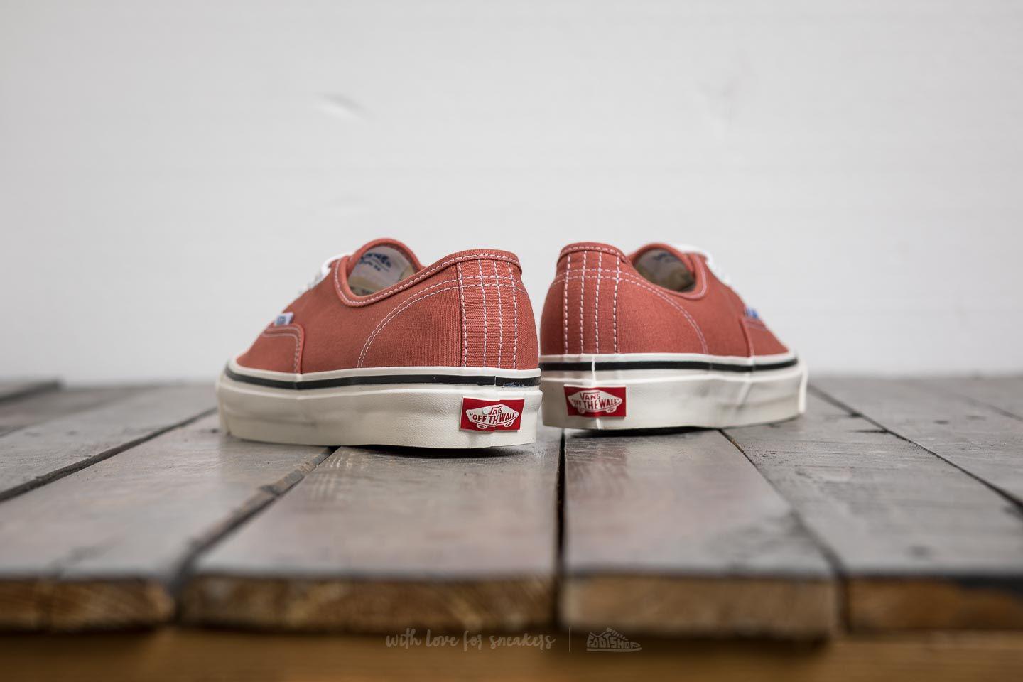 vans authentic rust
