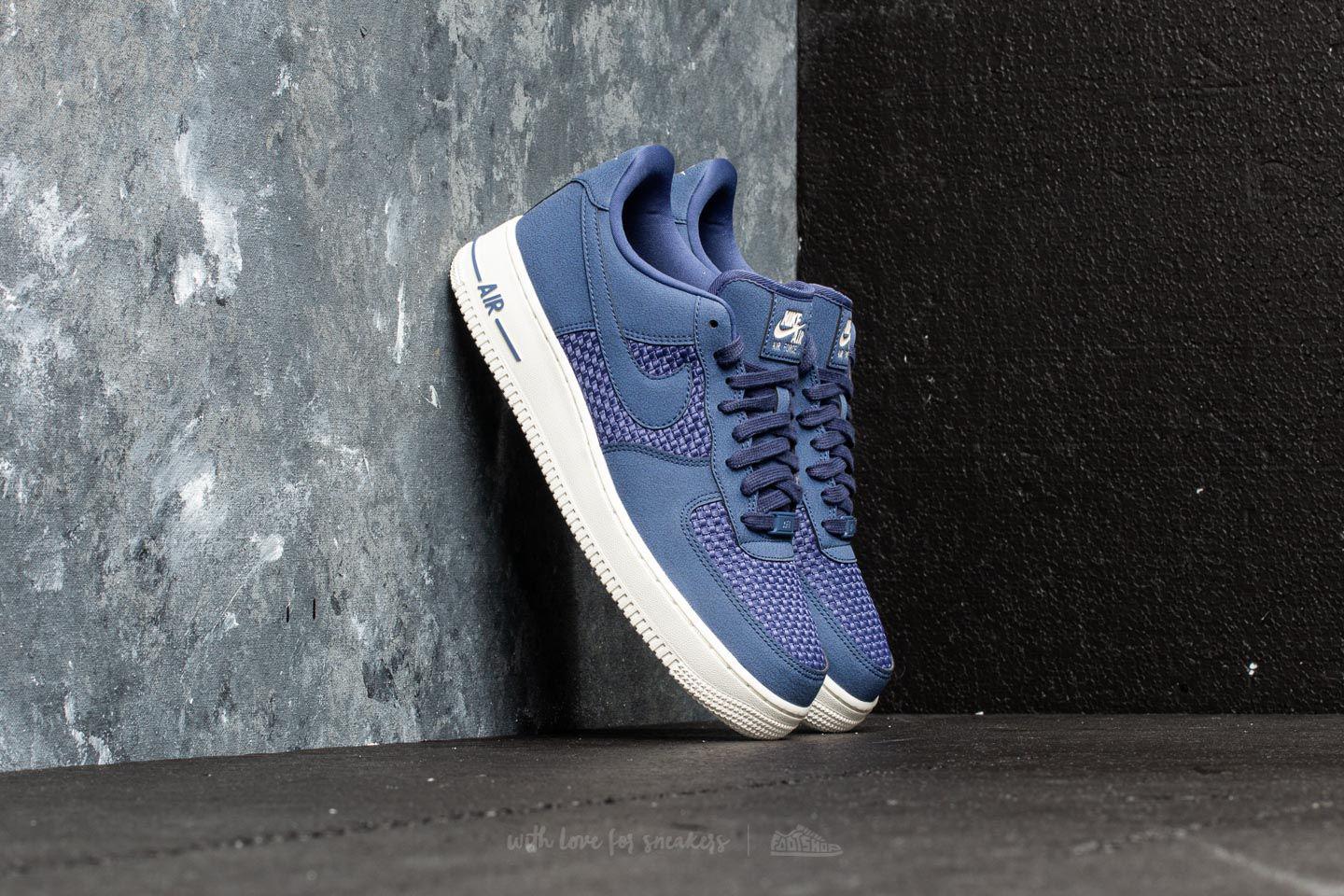 Nike Rubber Air Force 1 Low Blue Recall 