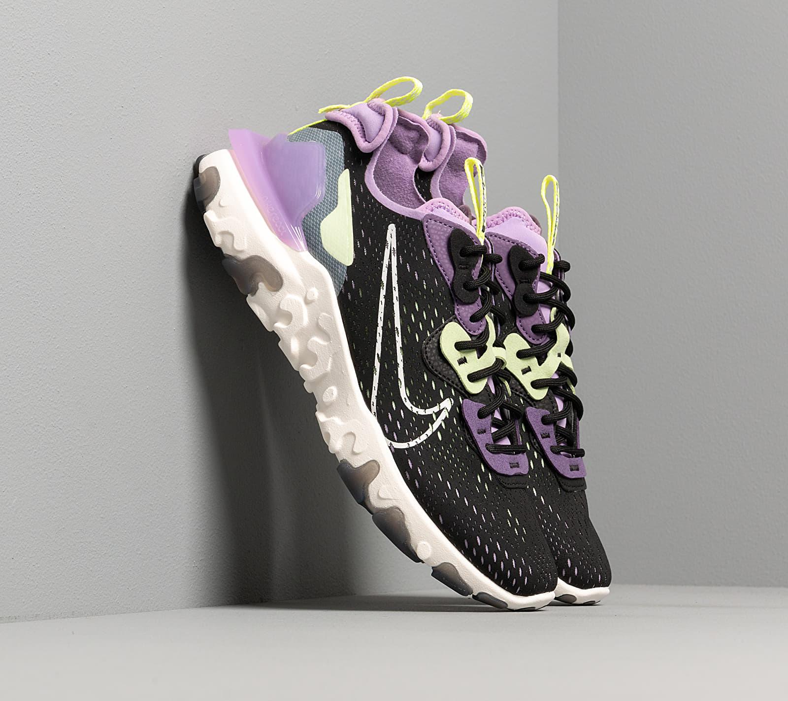 Nike Rubber React Vision Shoe in Black - Lyst