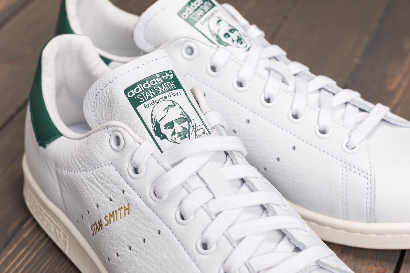 adidas stan smith white green