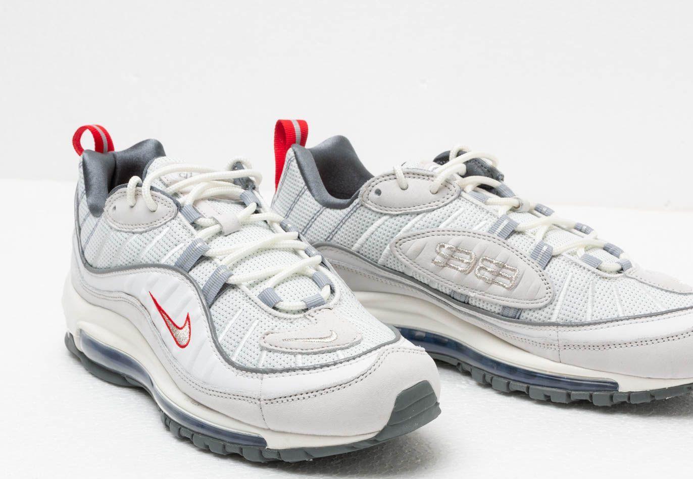 air max 98 summit white metallic silver