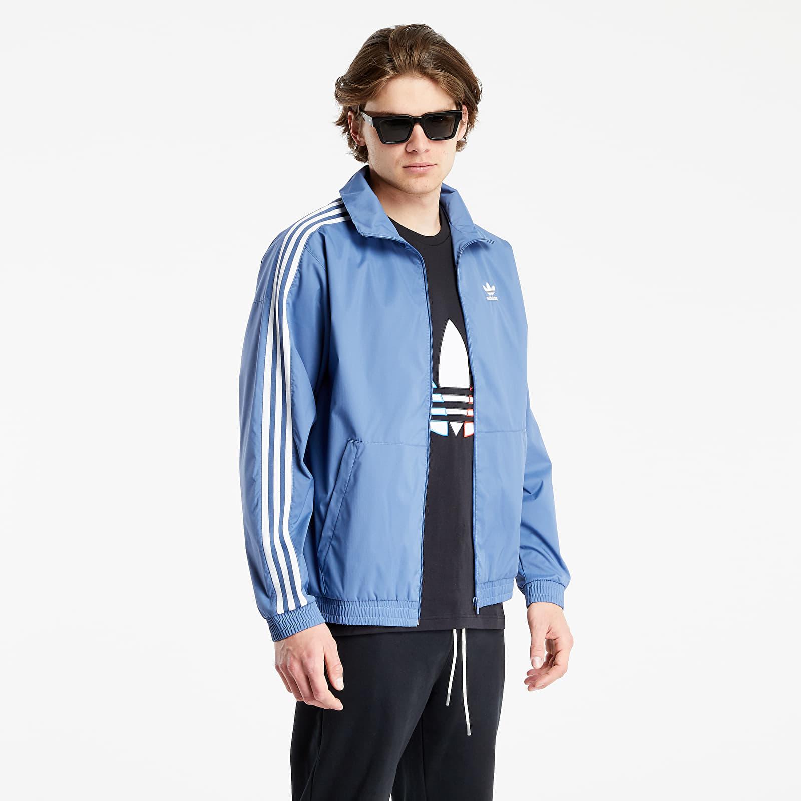 adidas Originals Adicolor 3d Trefoil 3-stripes Track Jacket Crew Blue for  Men - Lyst