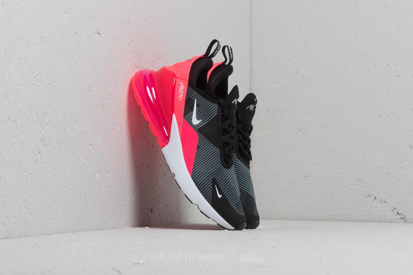 black and pink nike air max 270