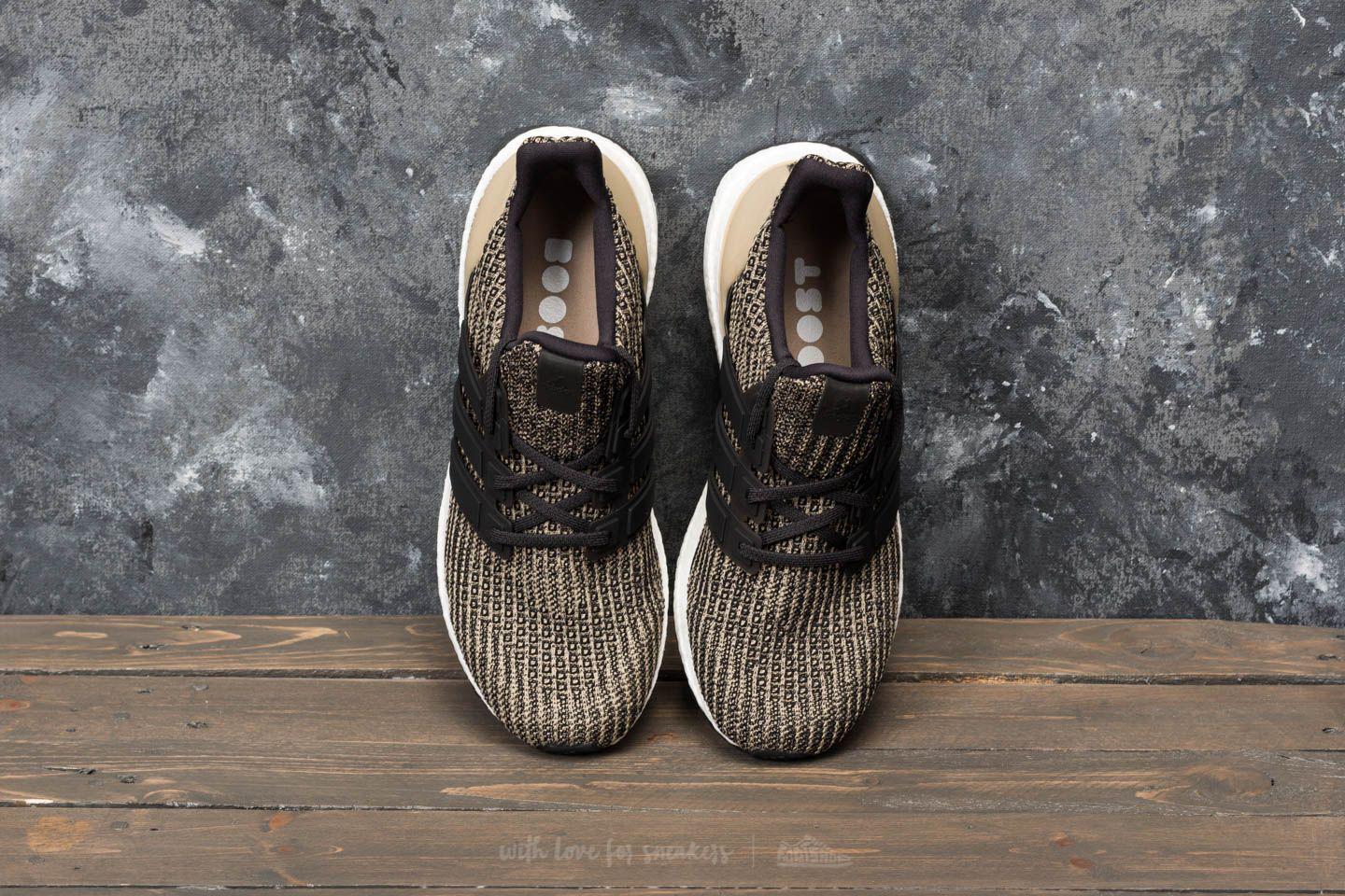 adidas ultra boost black raw gold