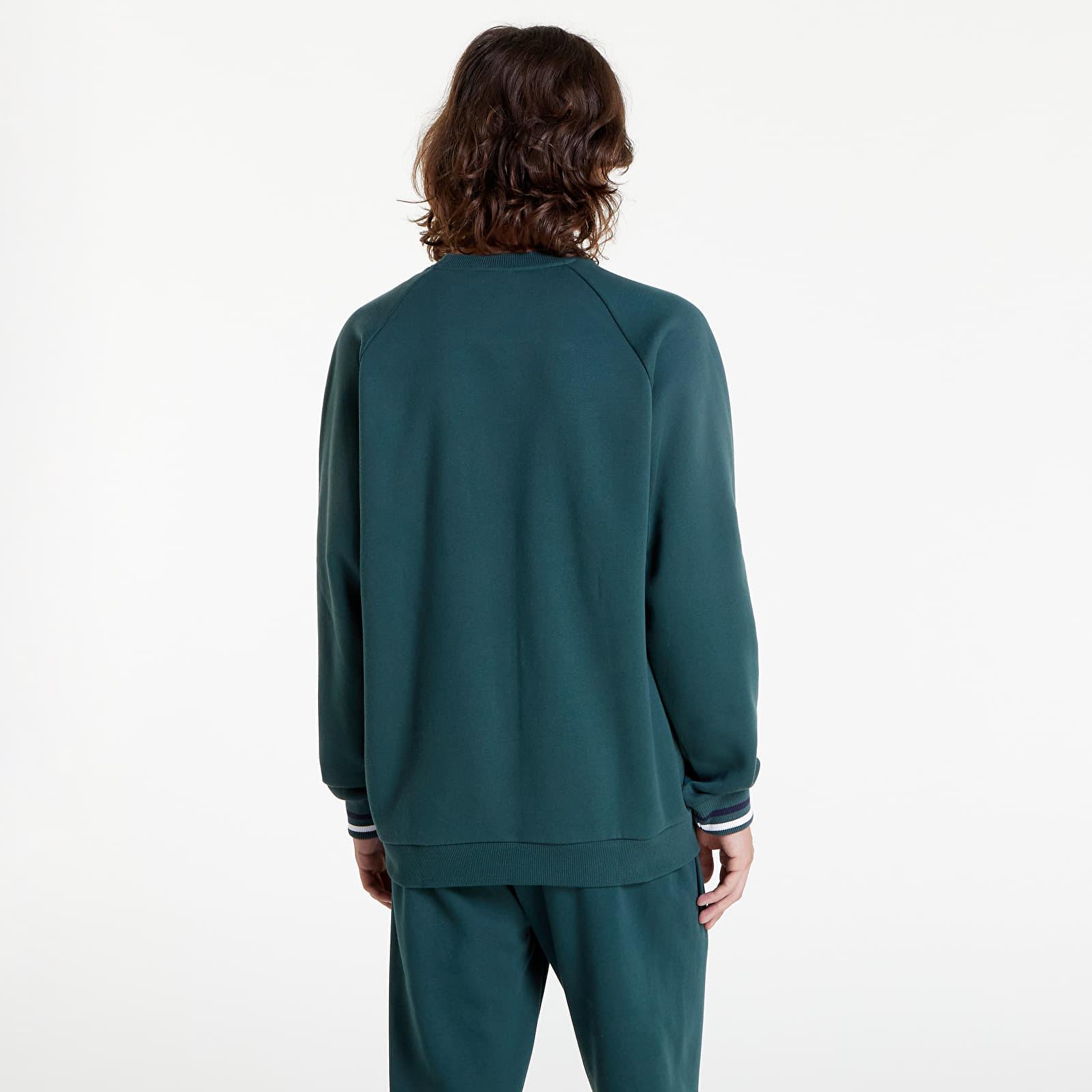 adidas Originals Herren Sweatshirt AT in Green Crewneck Varsity Mineral | Fleece für Blau Lyst