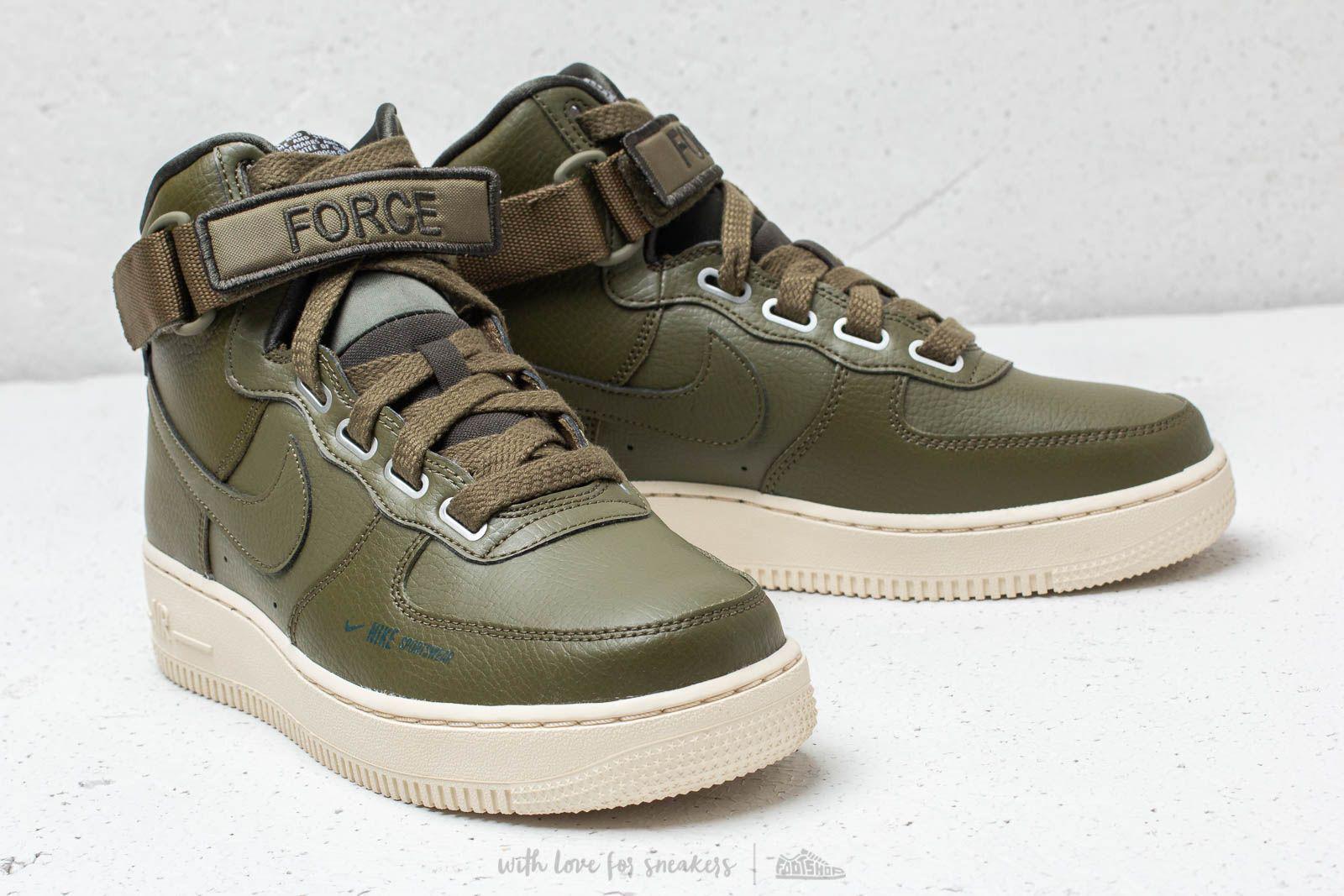 nike air force 1 high utility olive