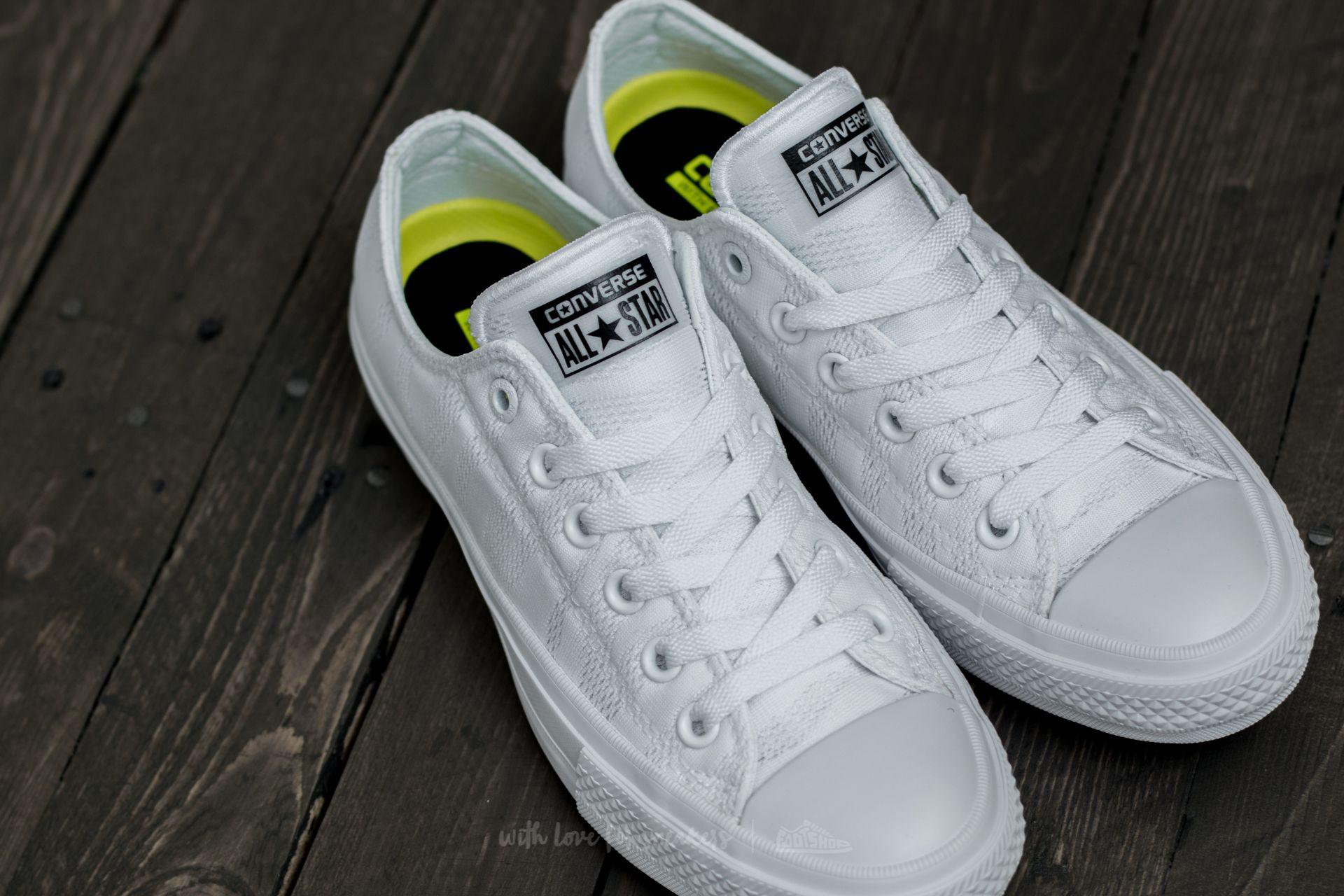 converse chuck taylor all star ii ox white