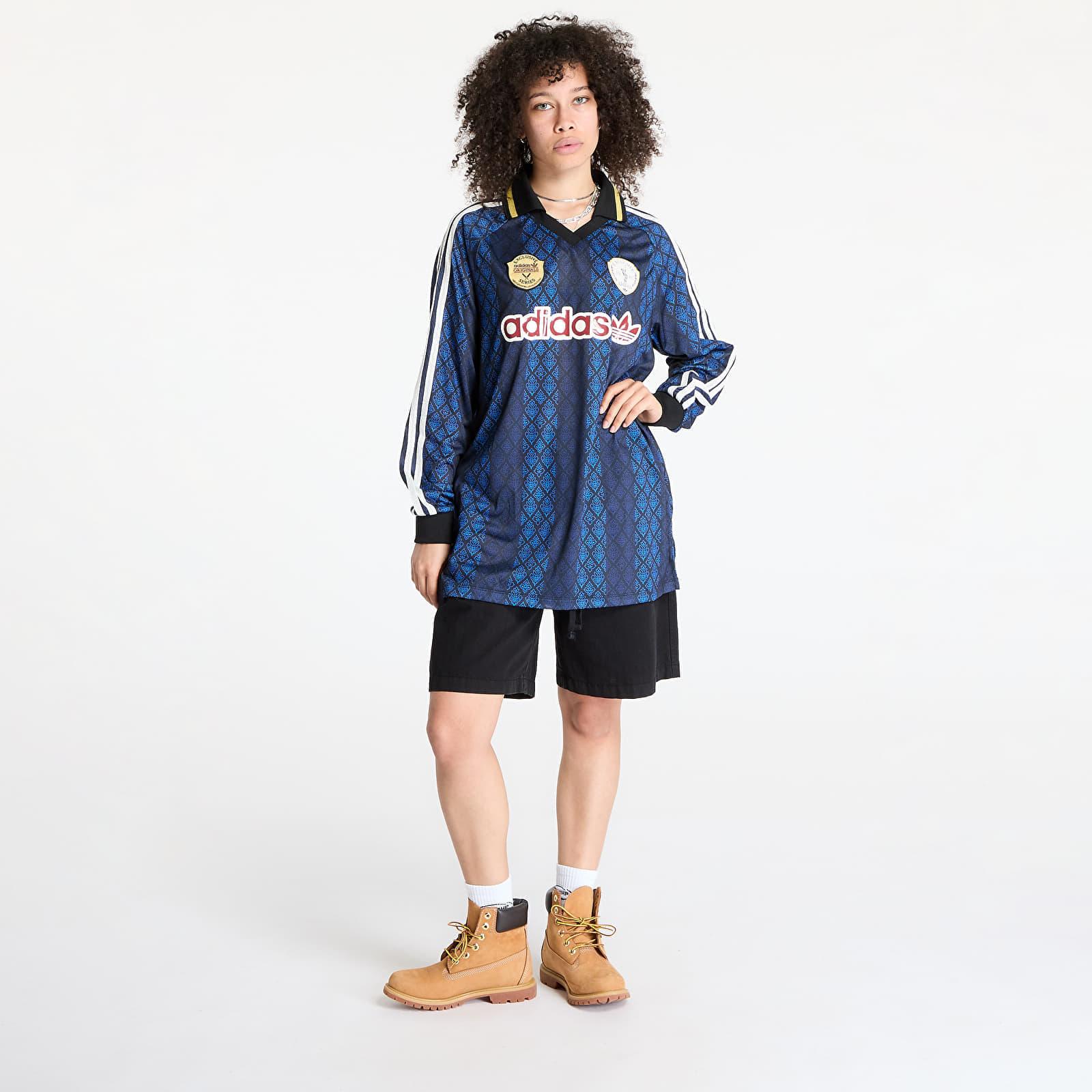 【ADIDAS】Retro Sports Cricket Inspired Long Sleeve Jersey adidas Originals Jersey Adidas Retro Sports Cricket-Inspired