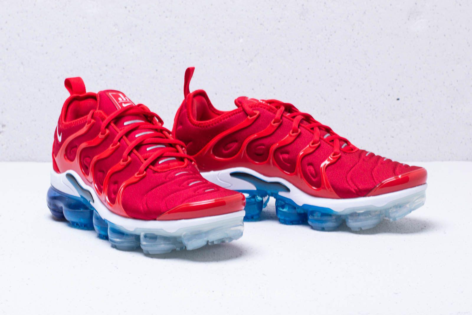 Nike Rubber Air Vapormax Plus University Red/ White-black for Men - Lyst