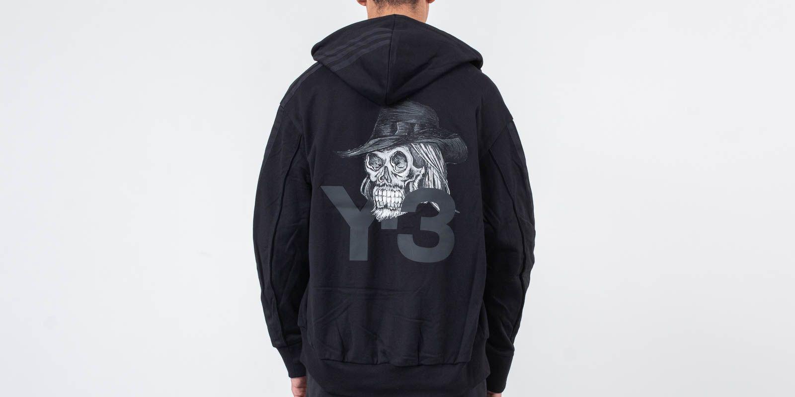 Y3 skull hoodie Clearance