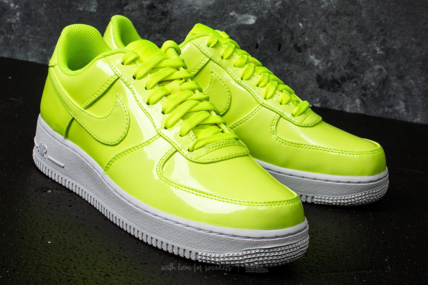 light green air force ones