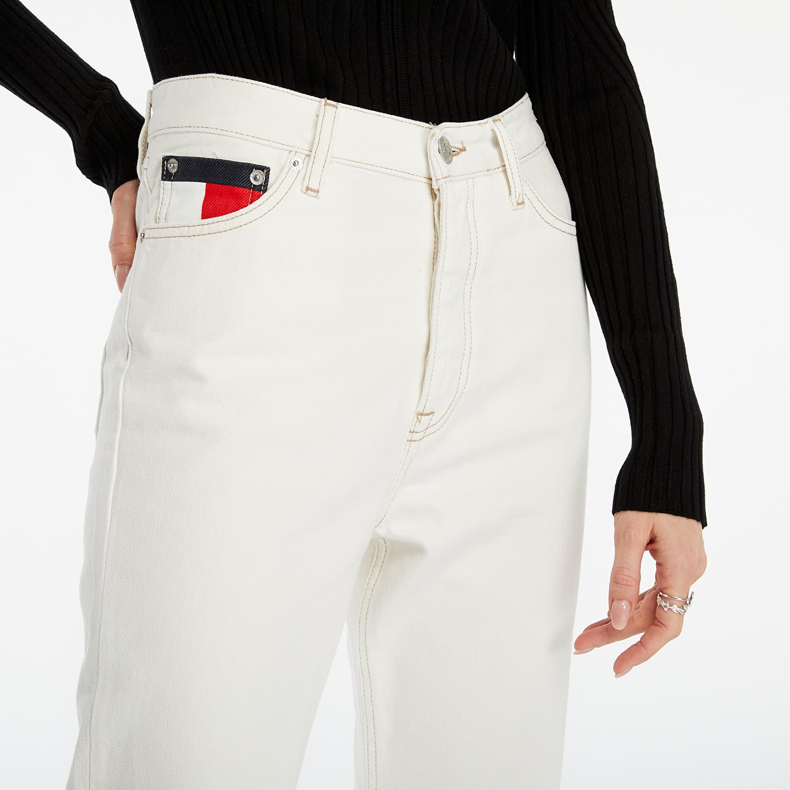 Tommy Hilfiger Tommy Jeans Harper High Rise Flare Ankle Jeans White | Lyst