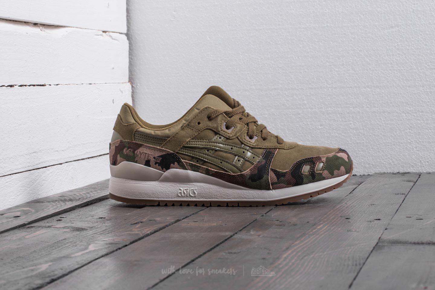 asics martini olive