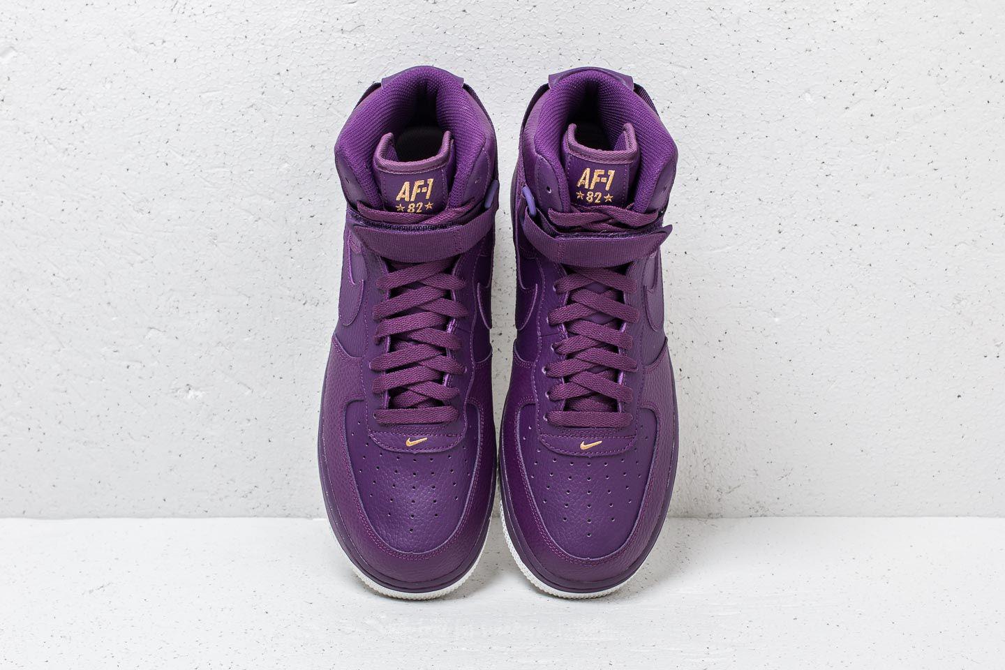 purple high top af1