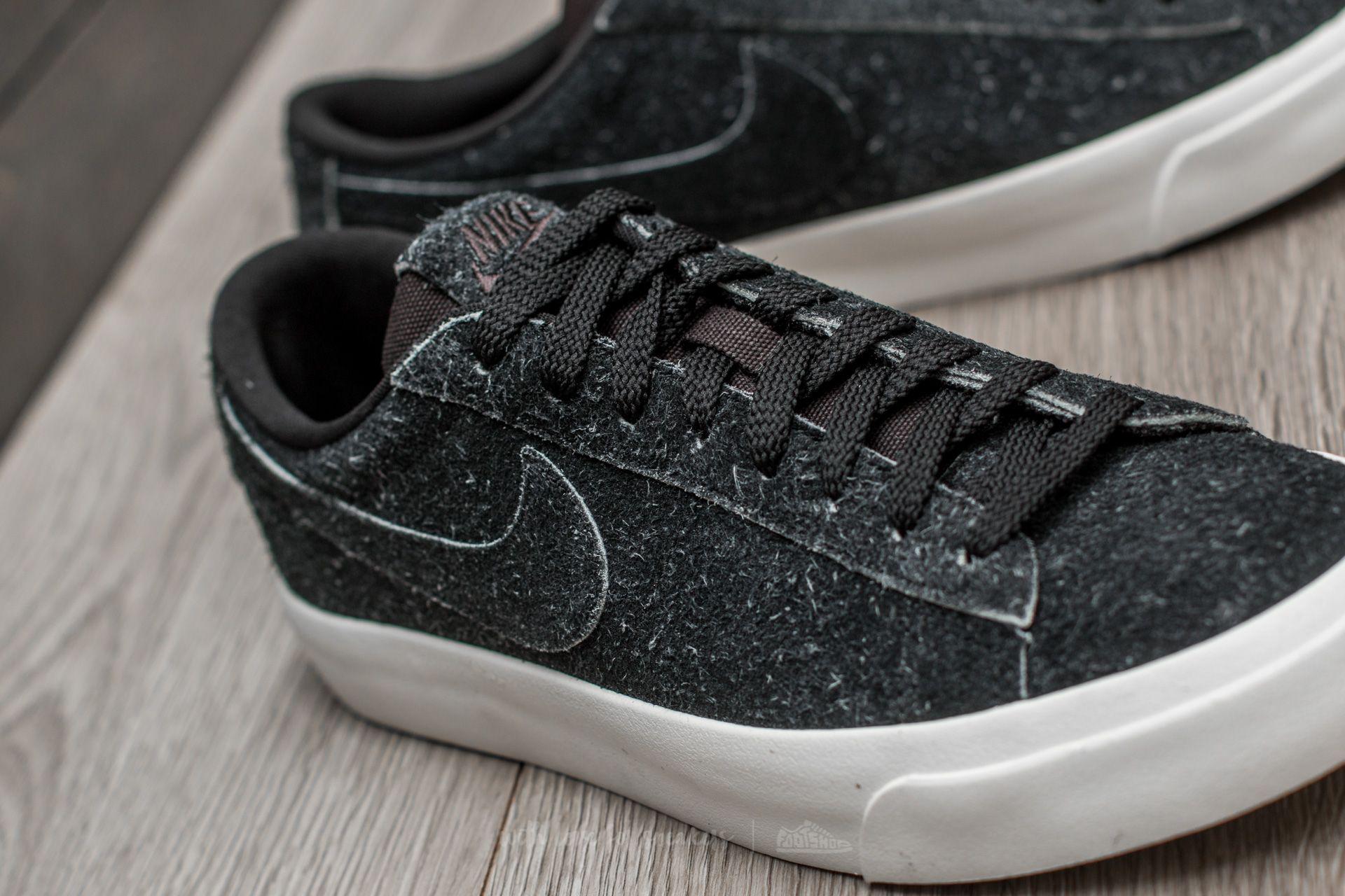 nike blazer studio low black