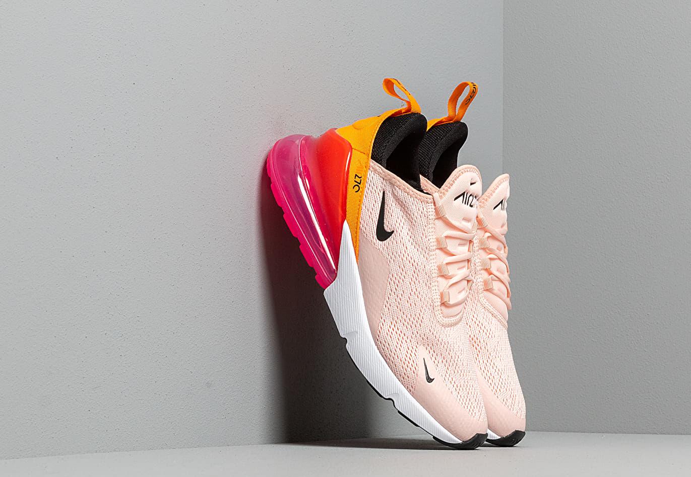 Nike W Air Max 270 Washed Coral/ Black-laser Fuchsia in Pink - Lyst