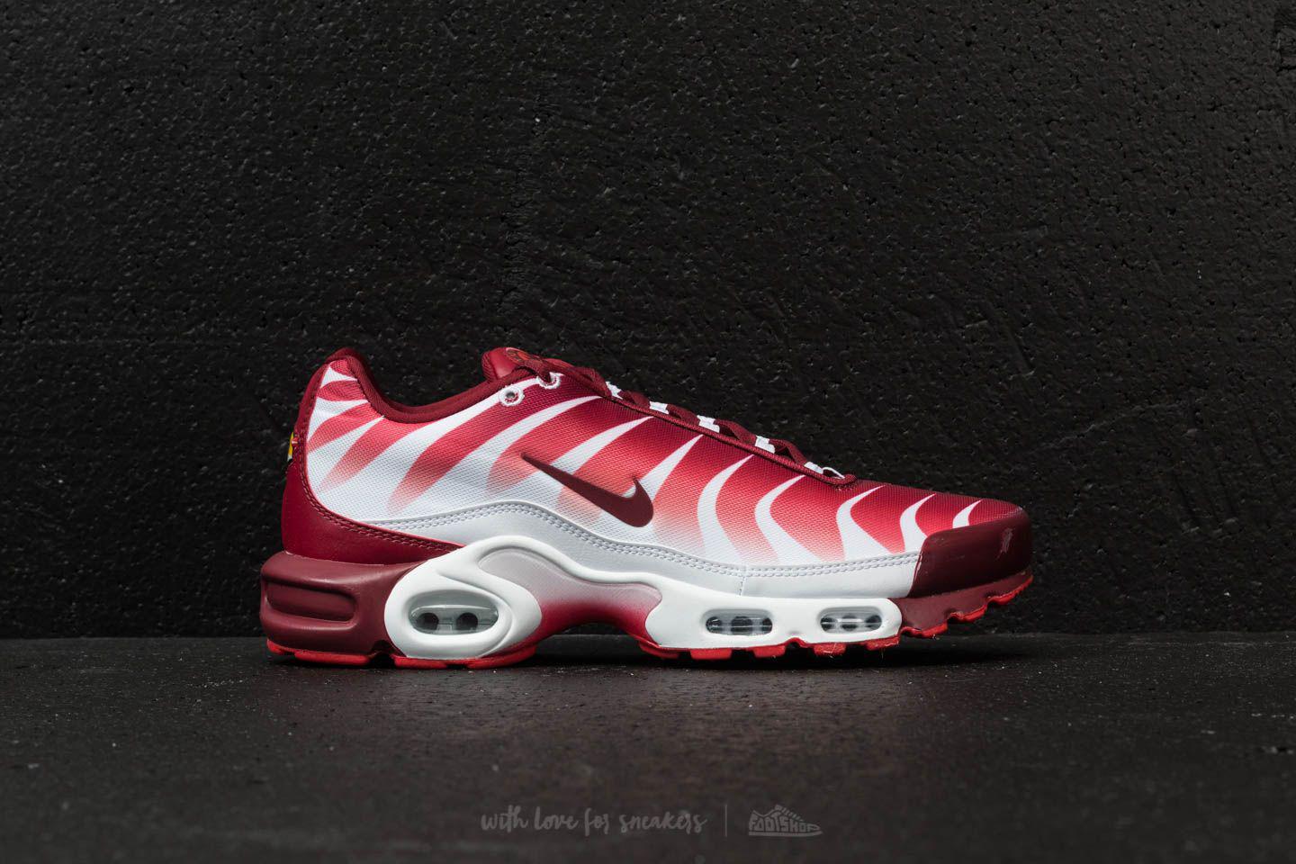 Nike Rubber Air Max Plus Tn Se White/ Team Red-speed Red for Men | Lyst