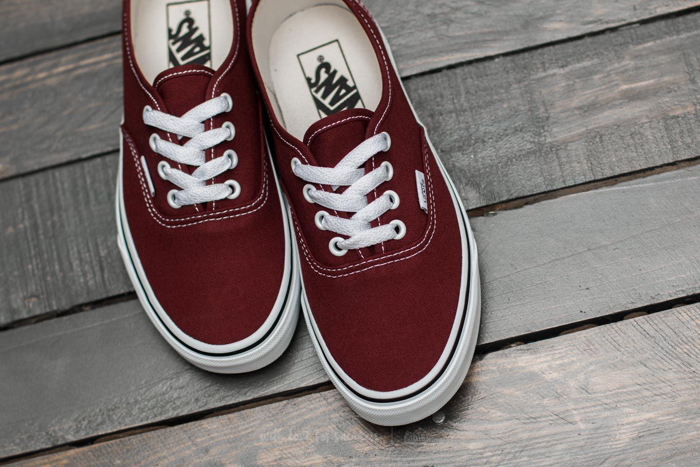 vans authentic madder brown
