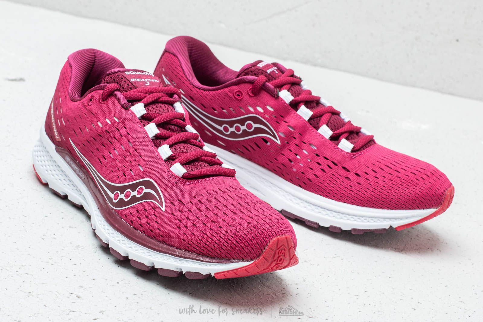 saucony breakthru 3 rosa