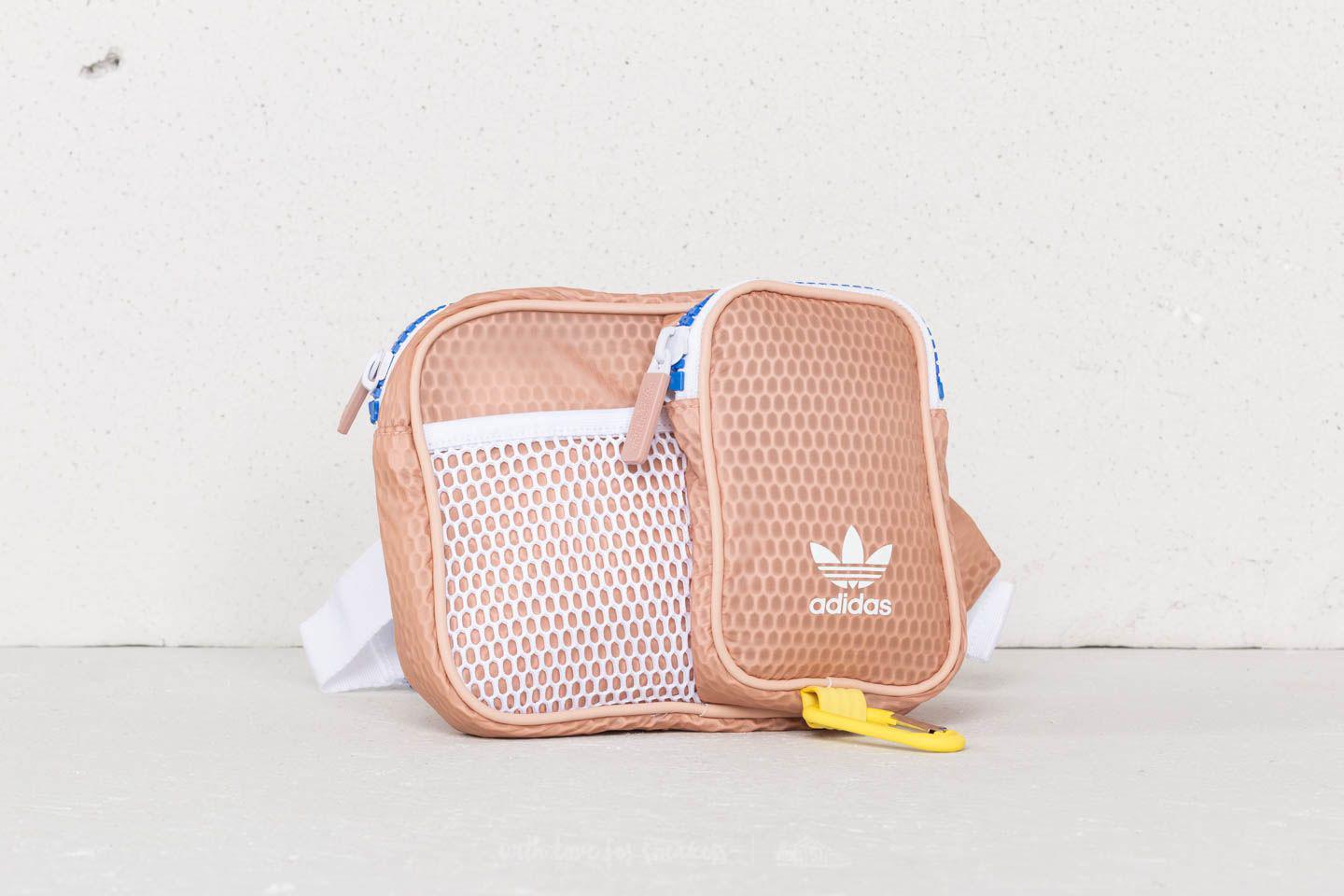 peach adidas bag