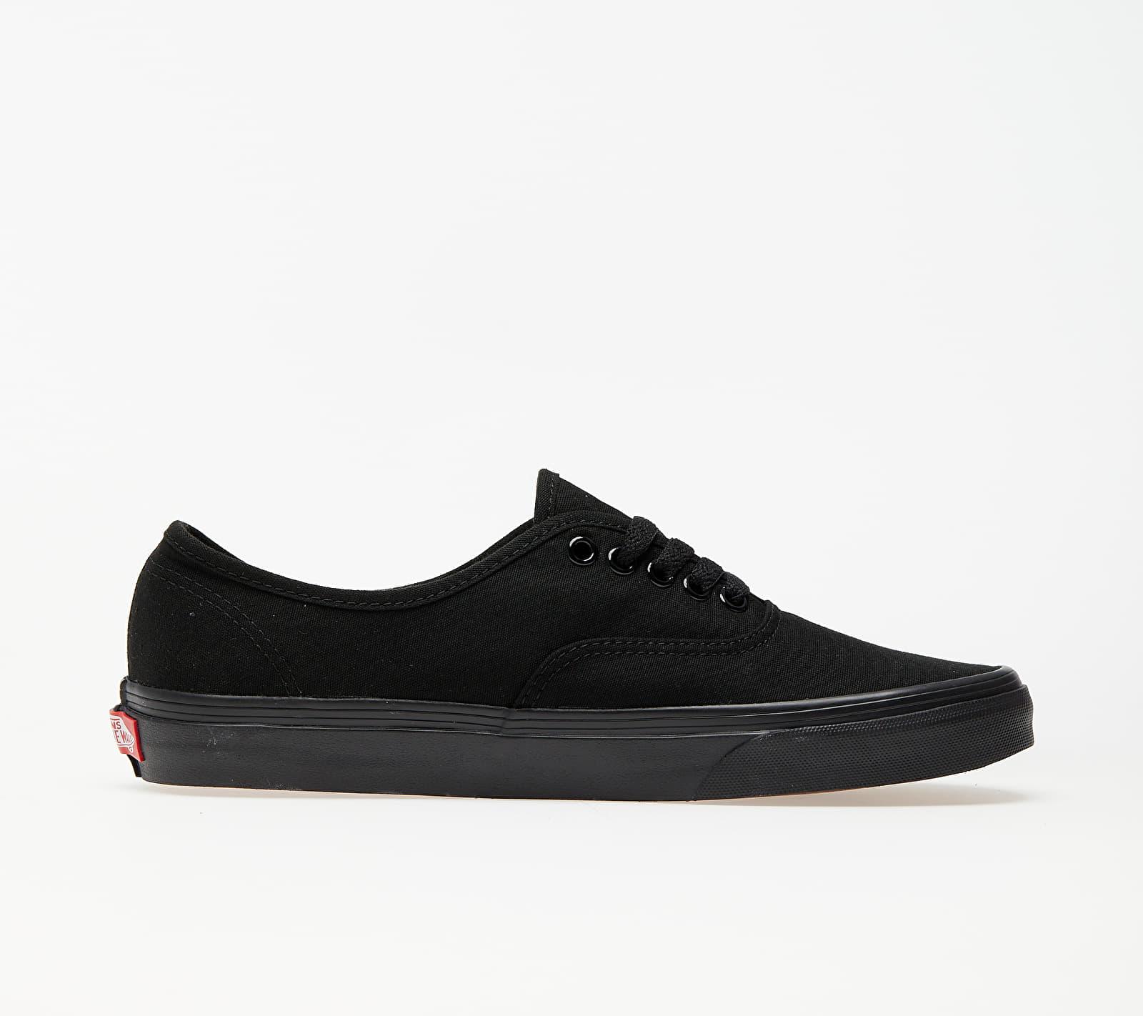 Vans Authentic Canvas Black Save 25 Lyst
