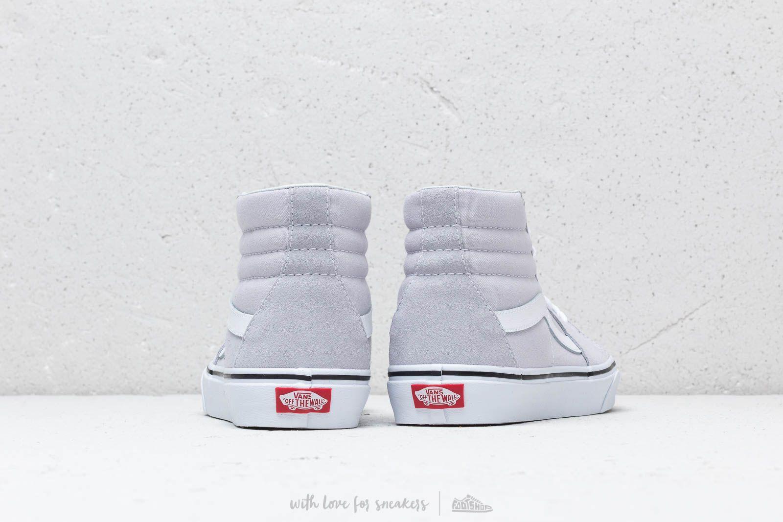 gray dawn high top vans