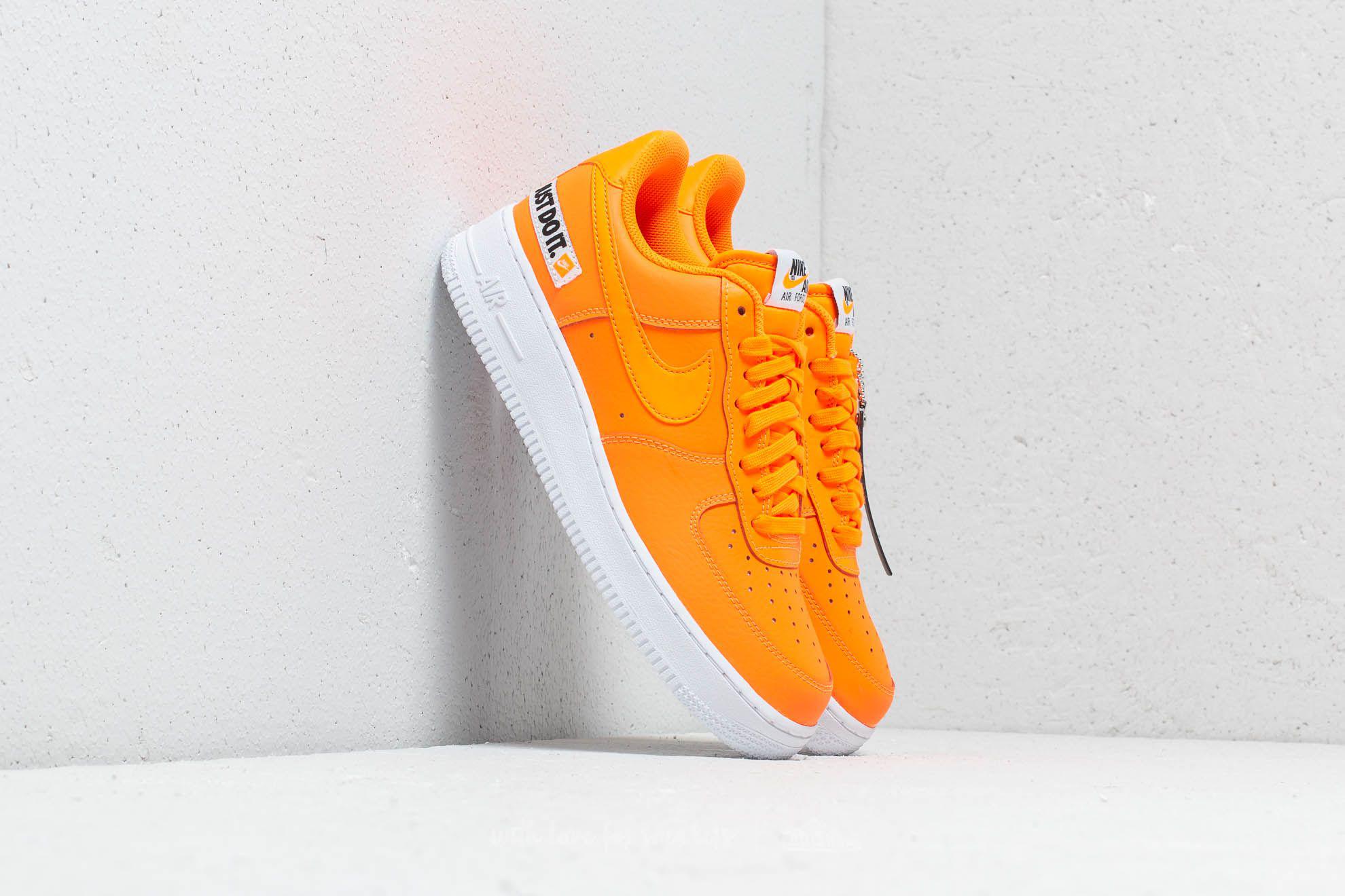 Nike Air Force 1 ́07 Lv8 Jdi Leather Total Orange/ Total Orange 
