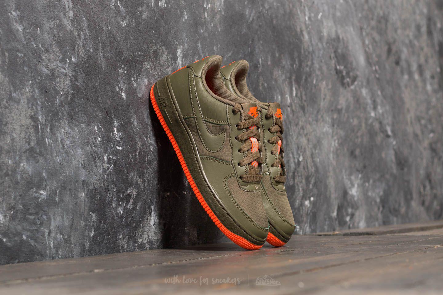 olive green and orange forces