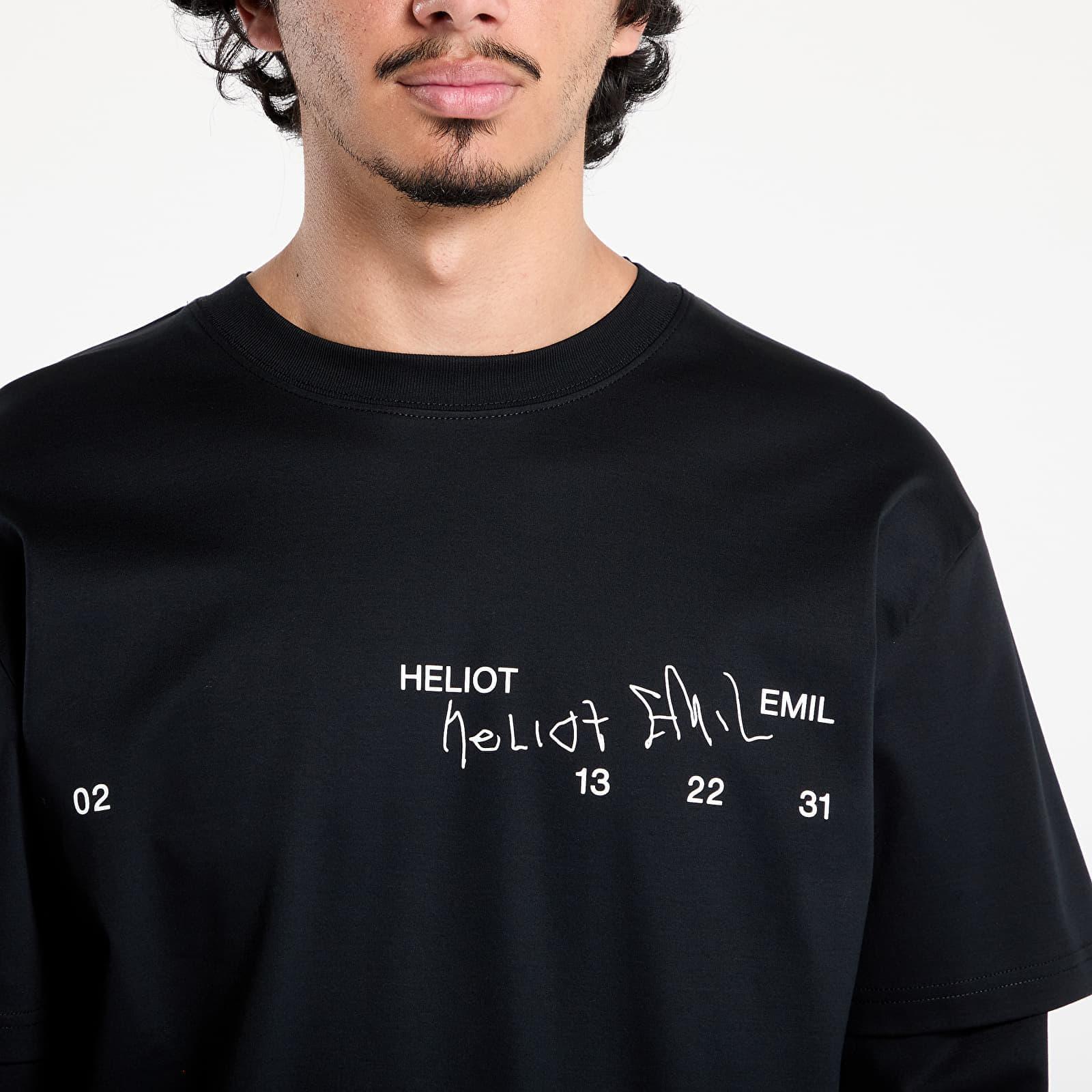 HELIOT EMIL◆XYLEM T-SHIRT コットン レギュラーフィット HELIOT EMIL Xylem Cotton T-shirt | White | FARFETCH JO