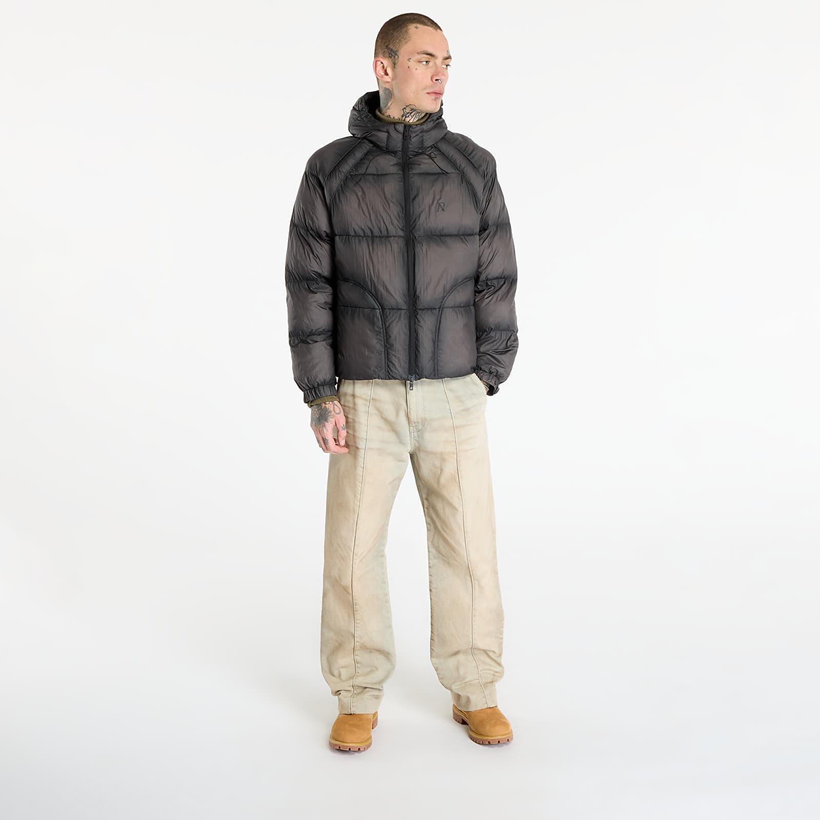 Represent Jacket Translucent Hooded Puffer in Gray for Men | Lyst