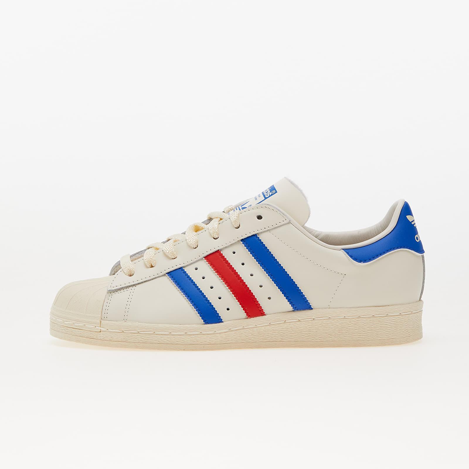 adidas Originals Adidas Superstar 82 Cloud White Blue Dawn Red