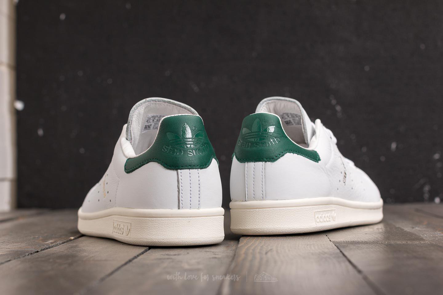 stan smith white collegiate green