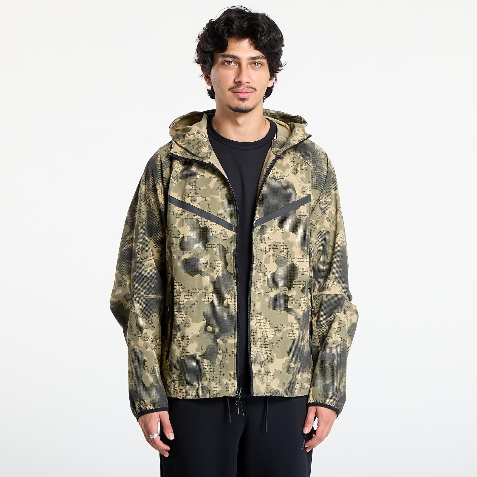 Nike Windbreaker Tech Dri-Fit Woven Camo Windrunner Jacket Neutral