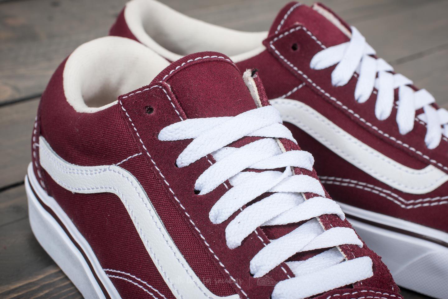 vans old skool lite suede canvas