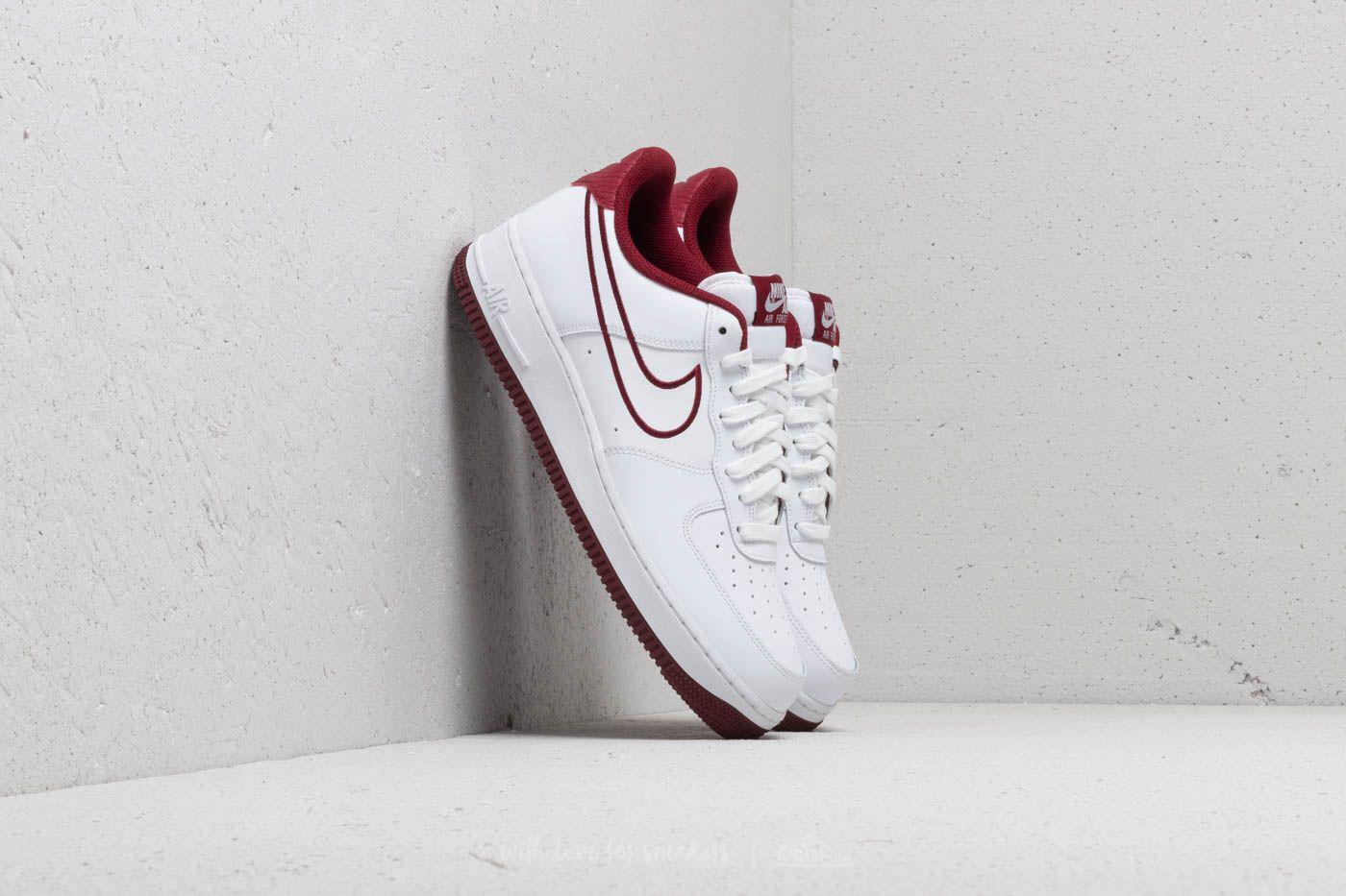 nike air force 1 07 leather red